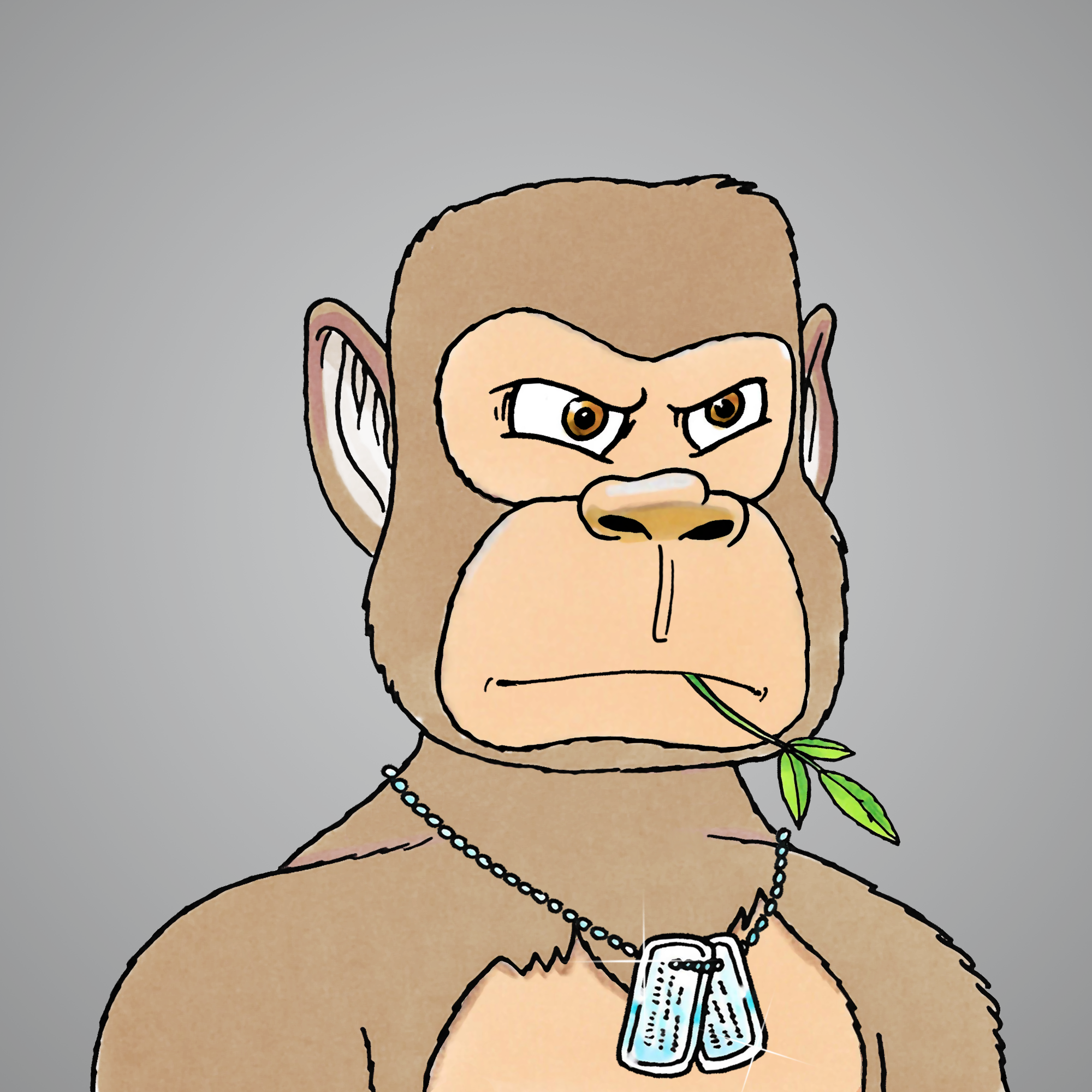 George Trosley - Jungle Freaks - Jungle Freak 2571 - NFT # 2571