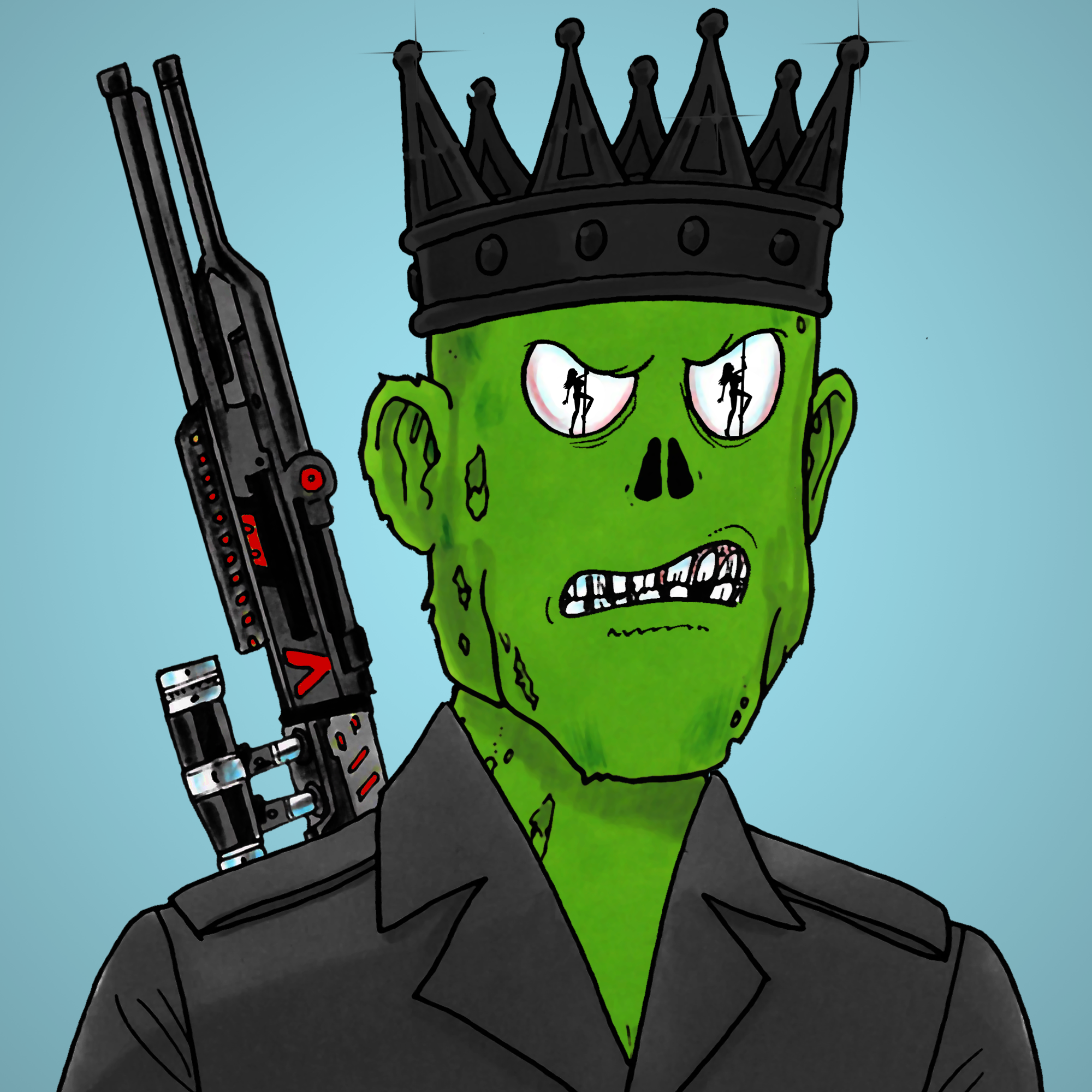 George Trosley - Jungle Freaks - Jungle Freak 259 - NFT # 259