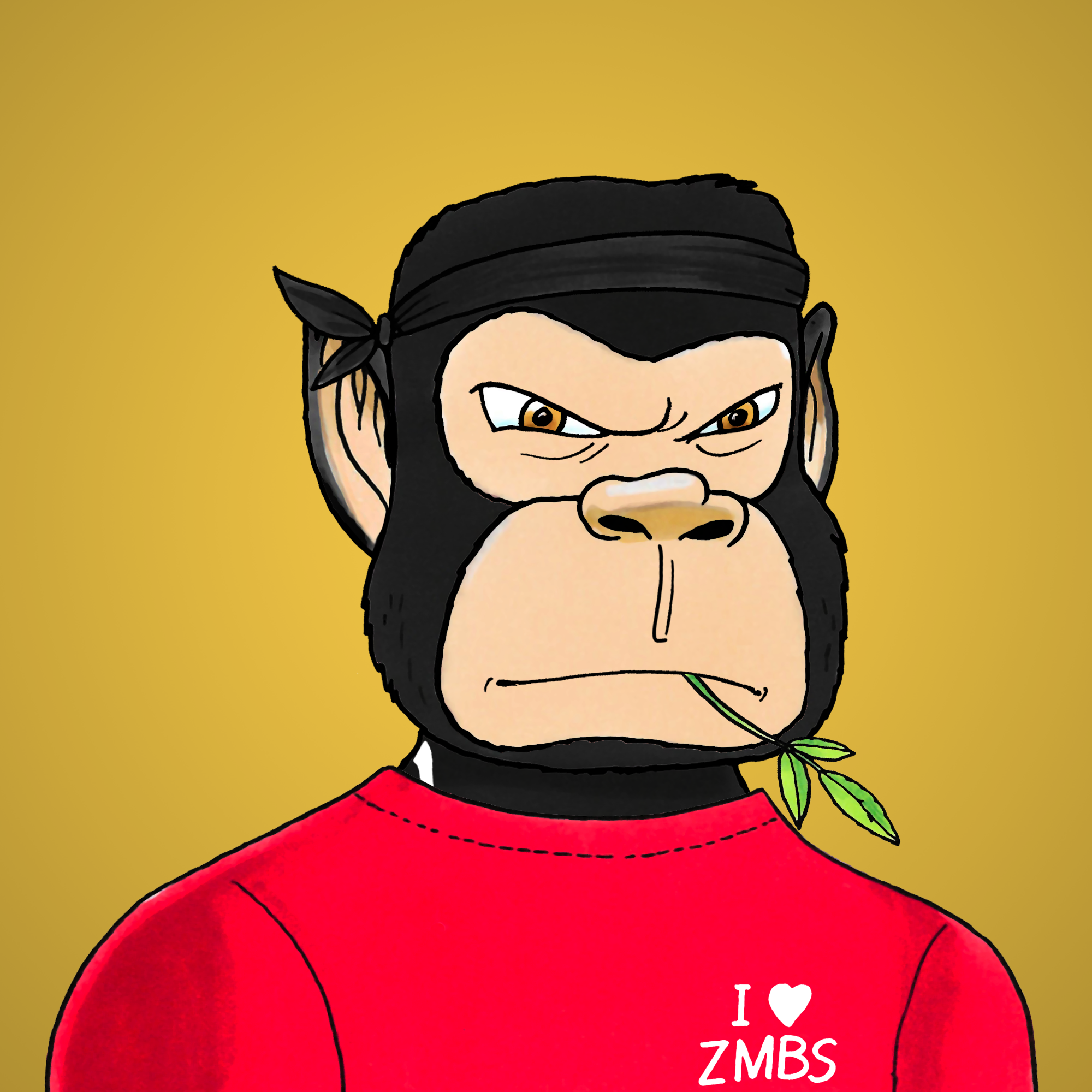 George Trosley - Jungle Freaks - Jungle Freak 2592 - NFT # 2592