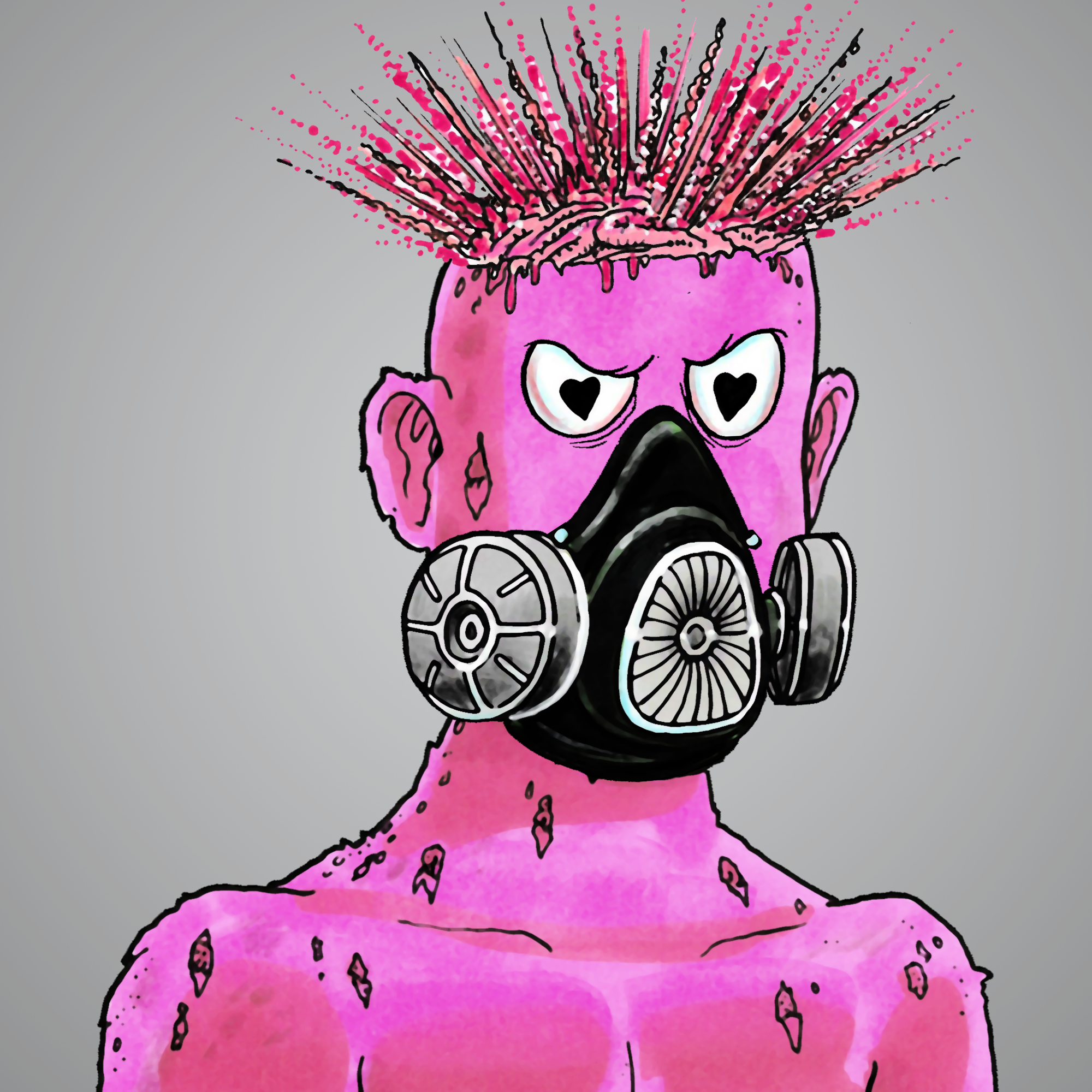 George Trosley - Jungle Freaks - Jungle Freak 261 - NFT # 261