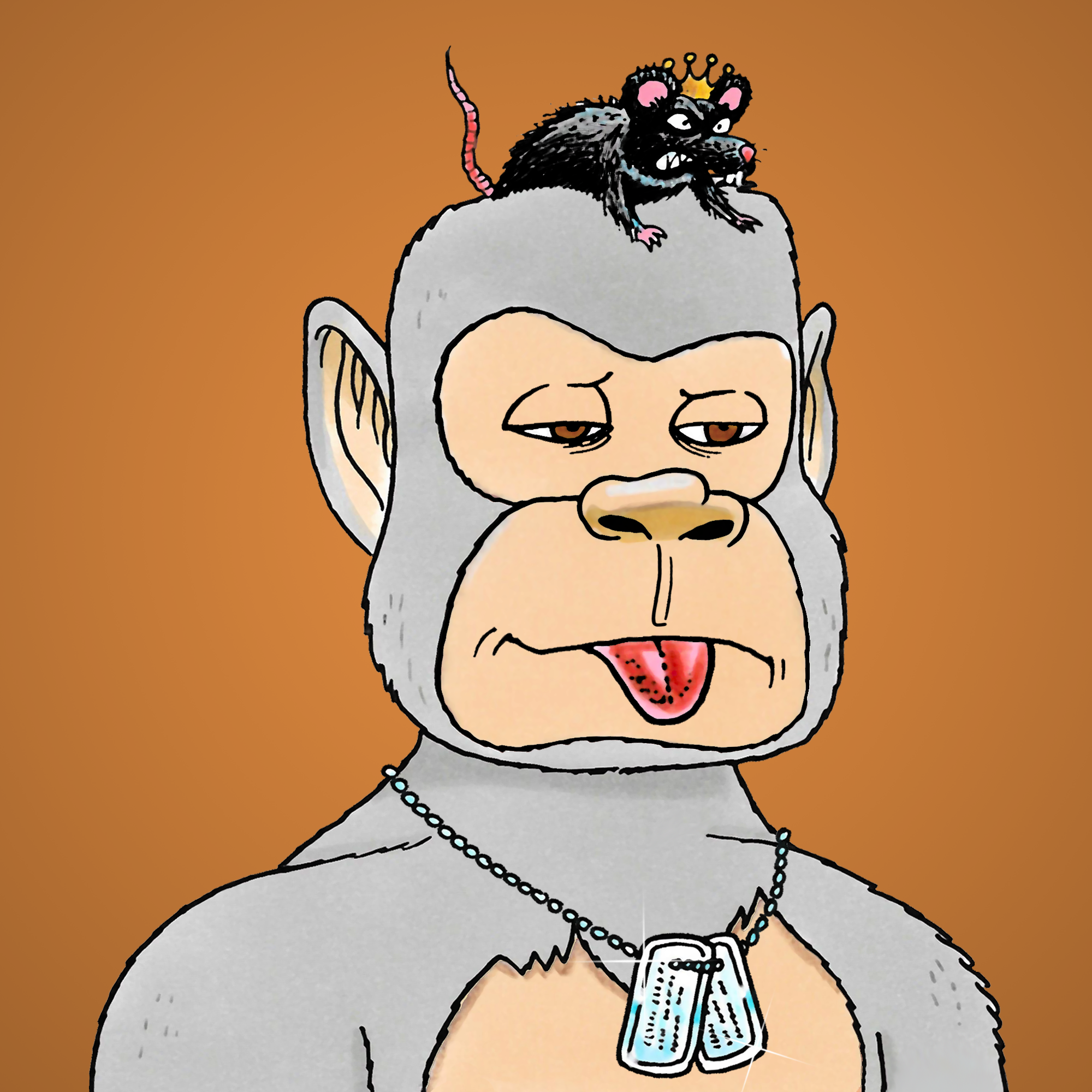 George Trosley - Jungle Freaks - Jungle Freak 2624 - NFT # 2624