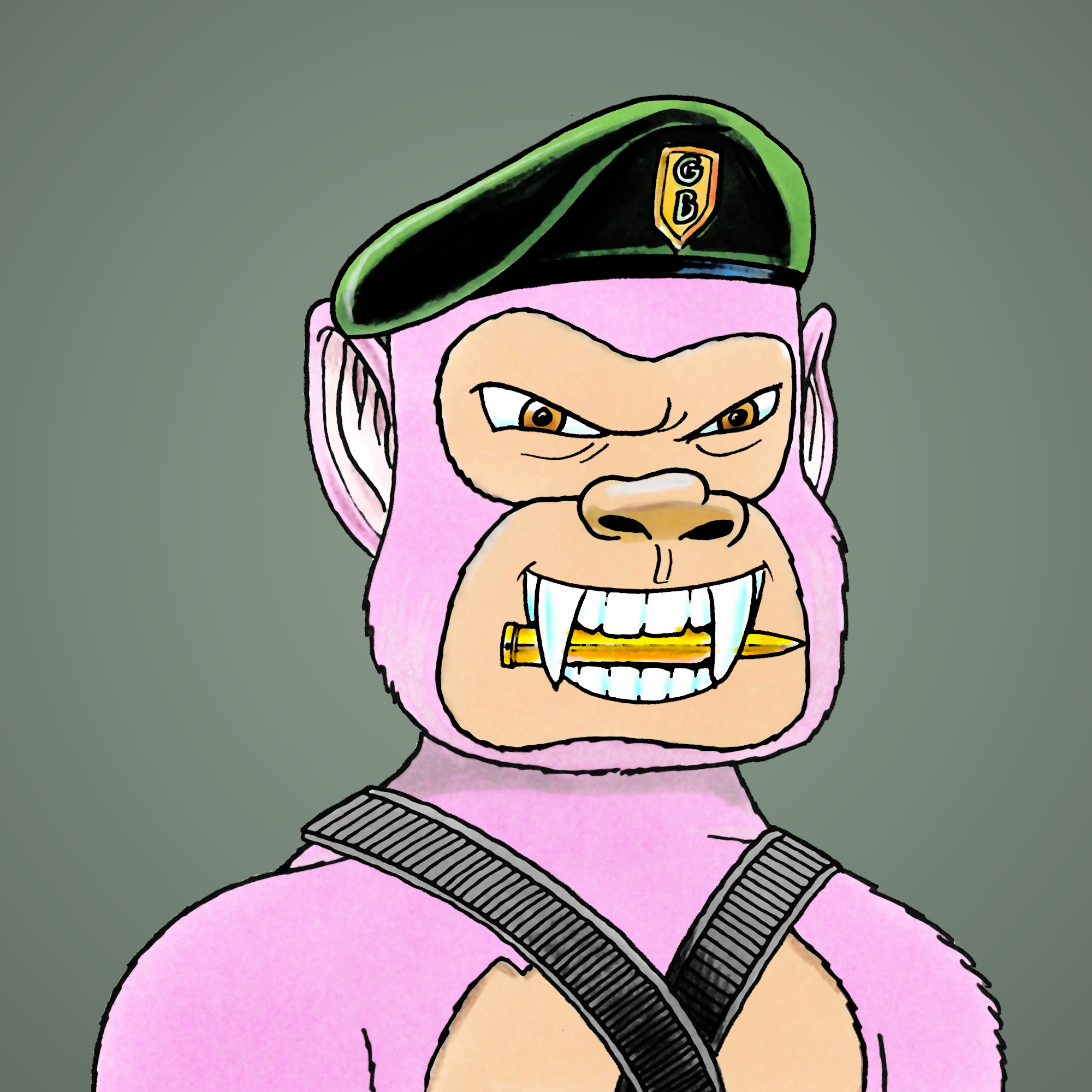 George Trosley - Jungle Freaks - Jungle Freak 264 - NFT # 264