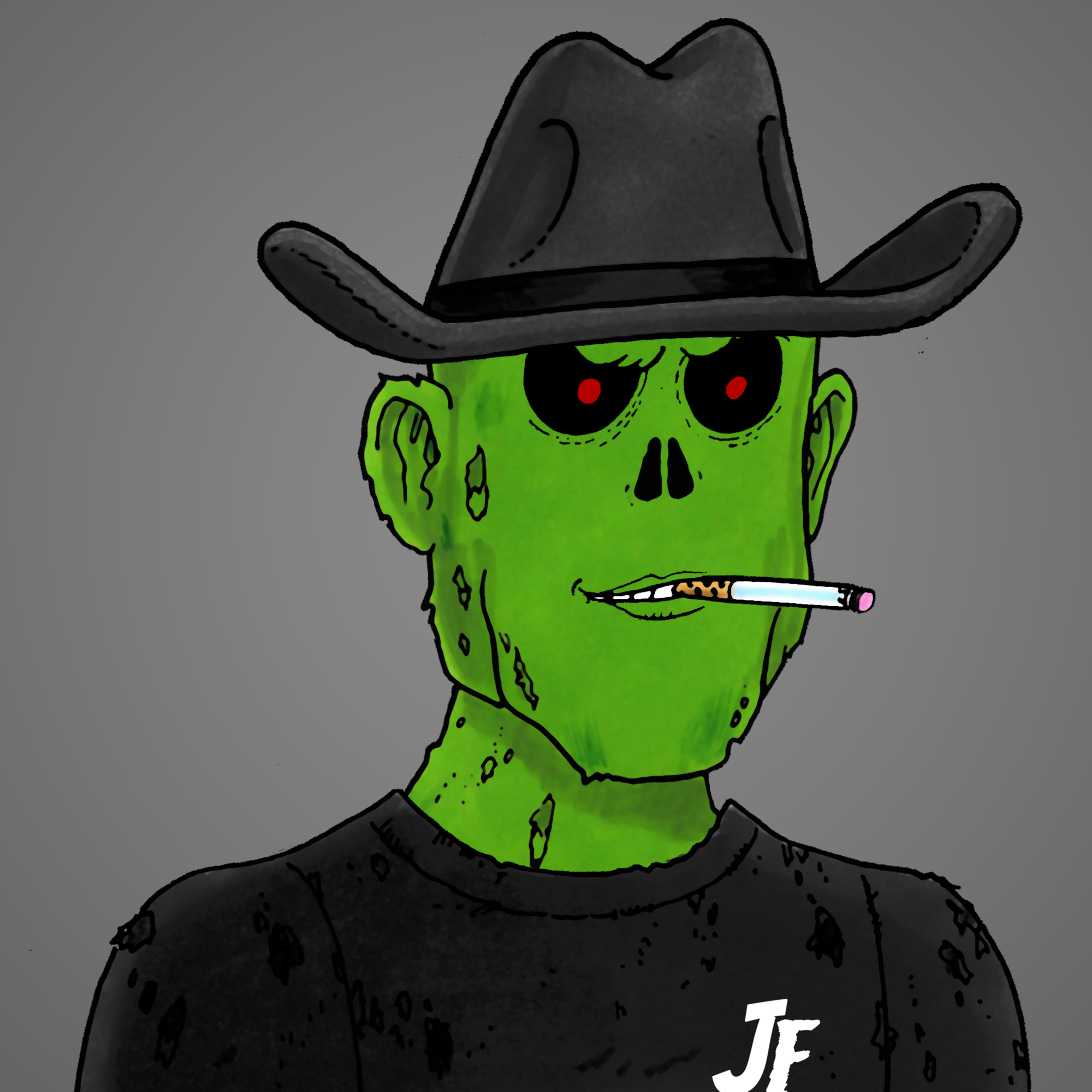 George Trosley - Jungle Freaks - Jungle Freak 2640 - NFT # 2640