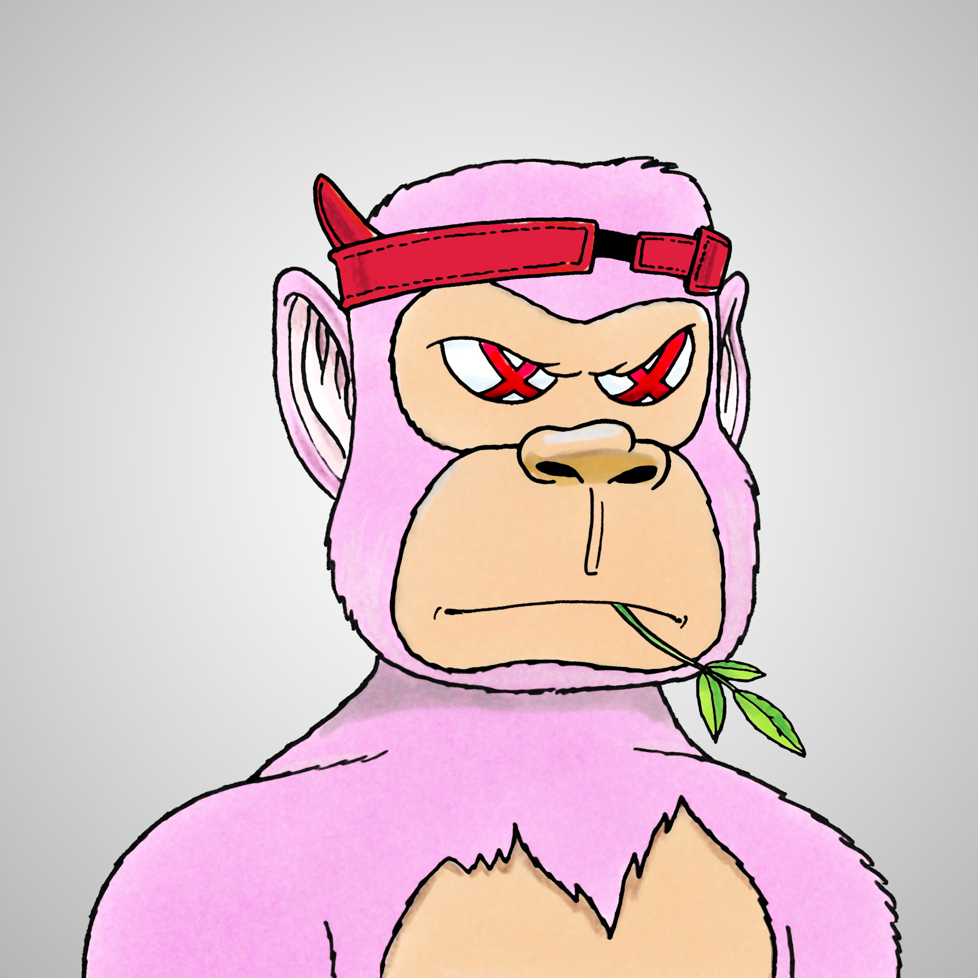 George Trosley - Jungle Freaks - Jungle Freak 2641 - NFT # 2641