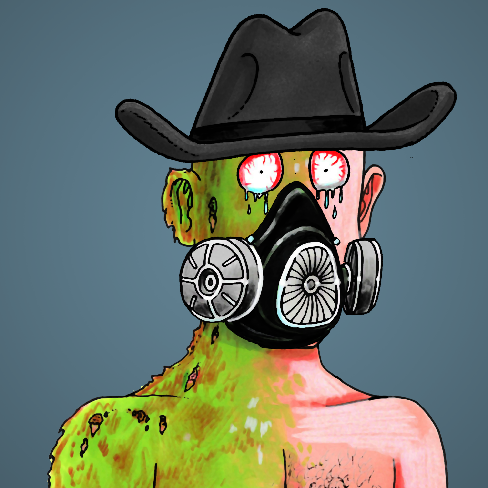 George Trosley - Jungle Freaks - Jungle Freak 2653 - NFT # 2653