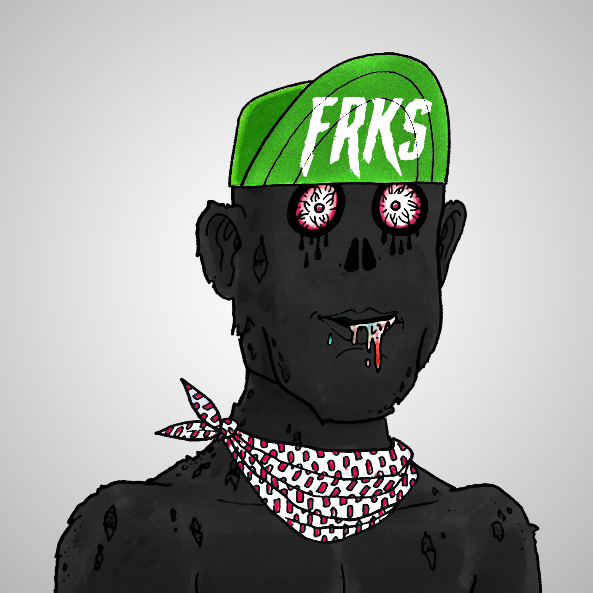 George Trosley - Jungle Freaks - Jungle Freak 266 - NFT # 266