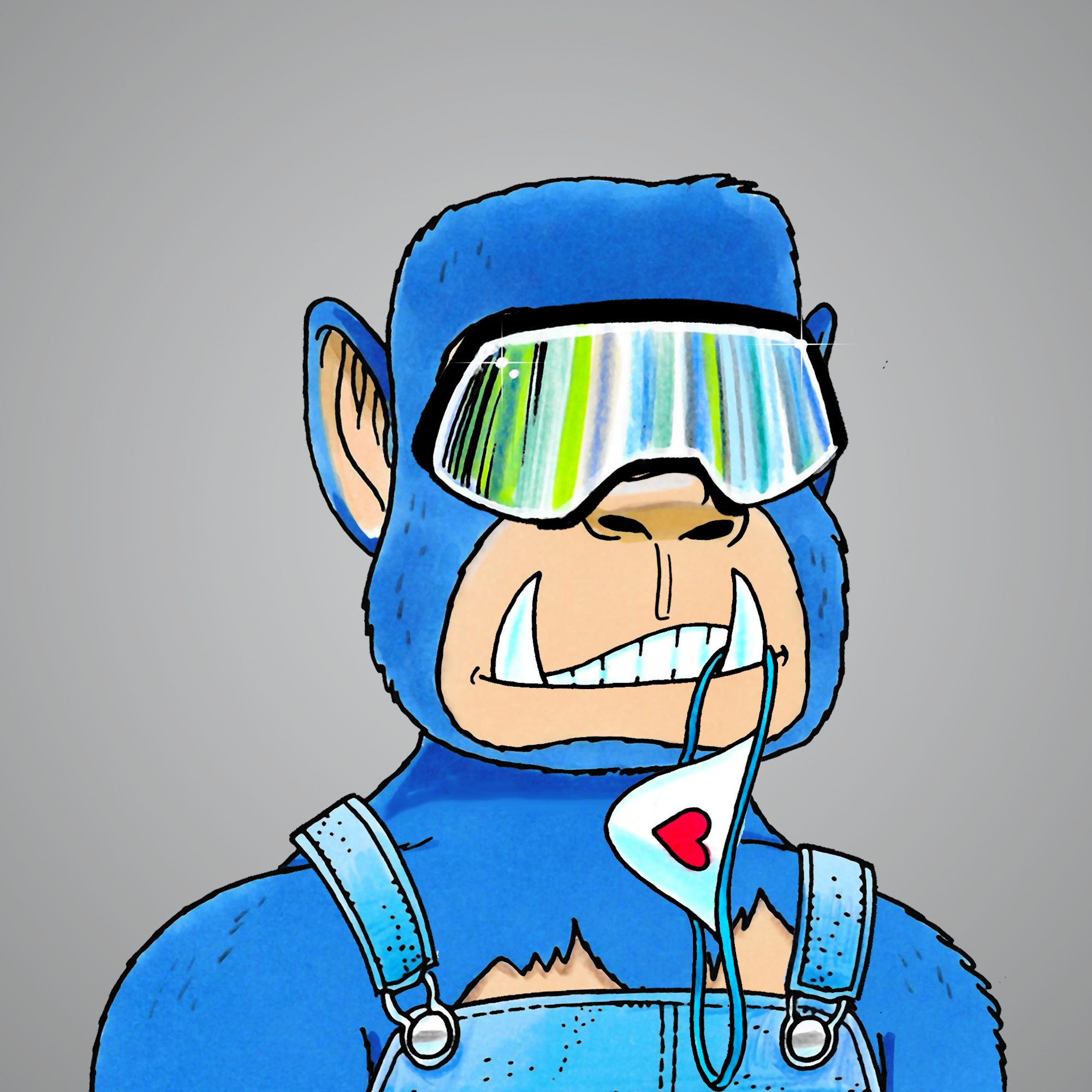 George Trosley - Jungle Freaks - Jungle Freak 2663 - NFT # 2663