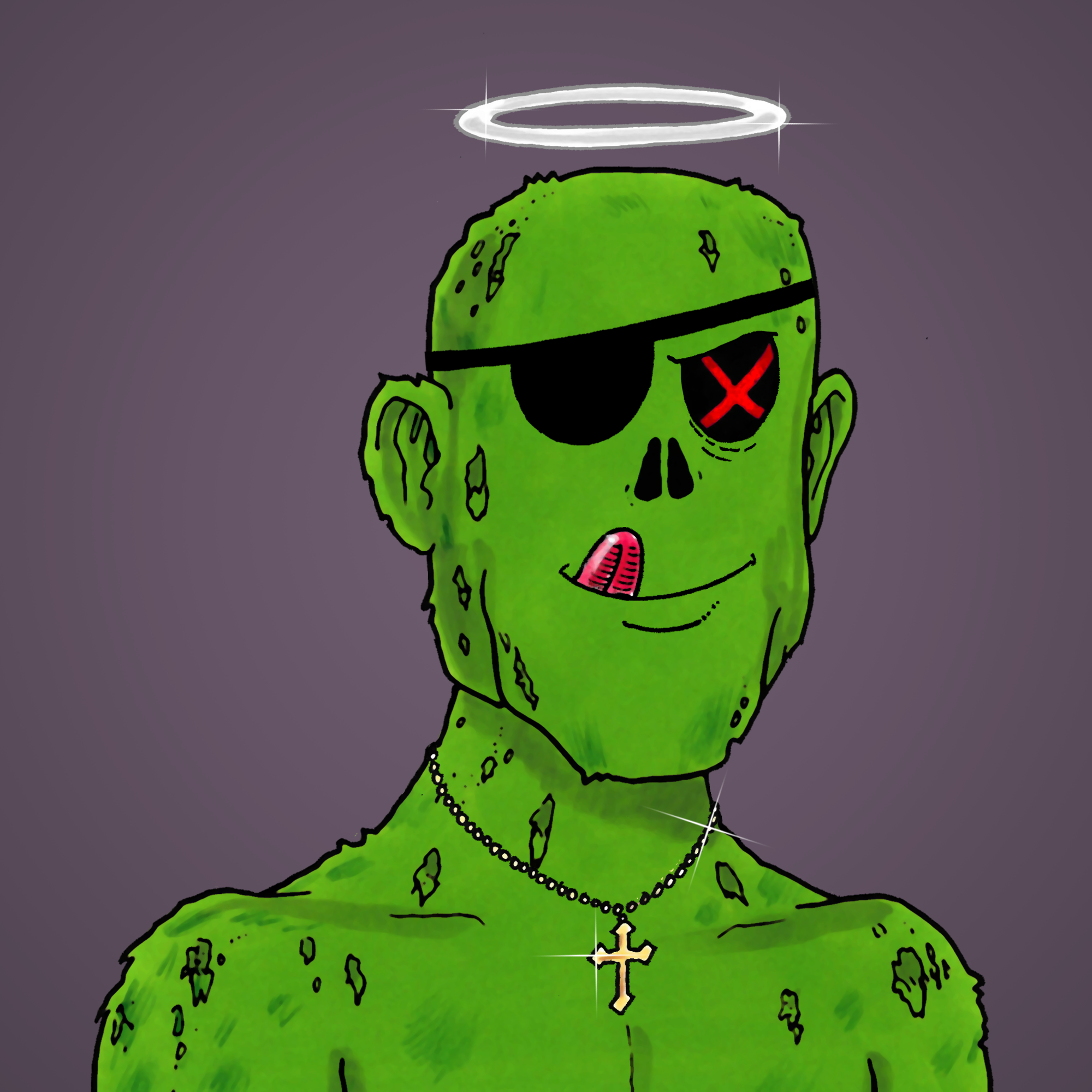 George Trosley - Jungle Freaks - Jungle Freak 2678 - NFT # 2678