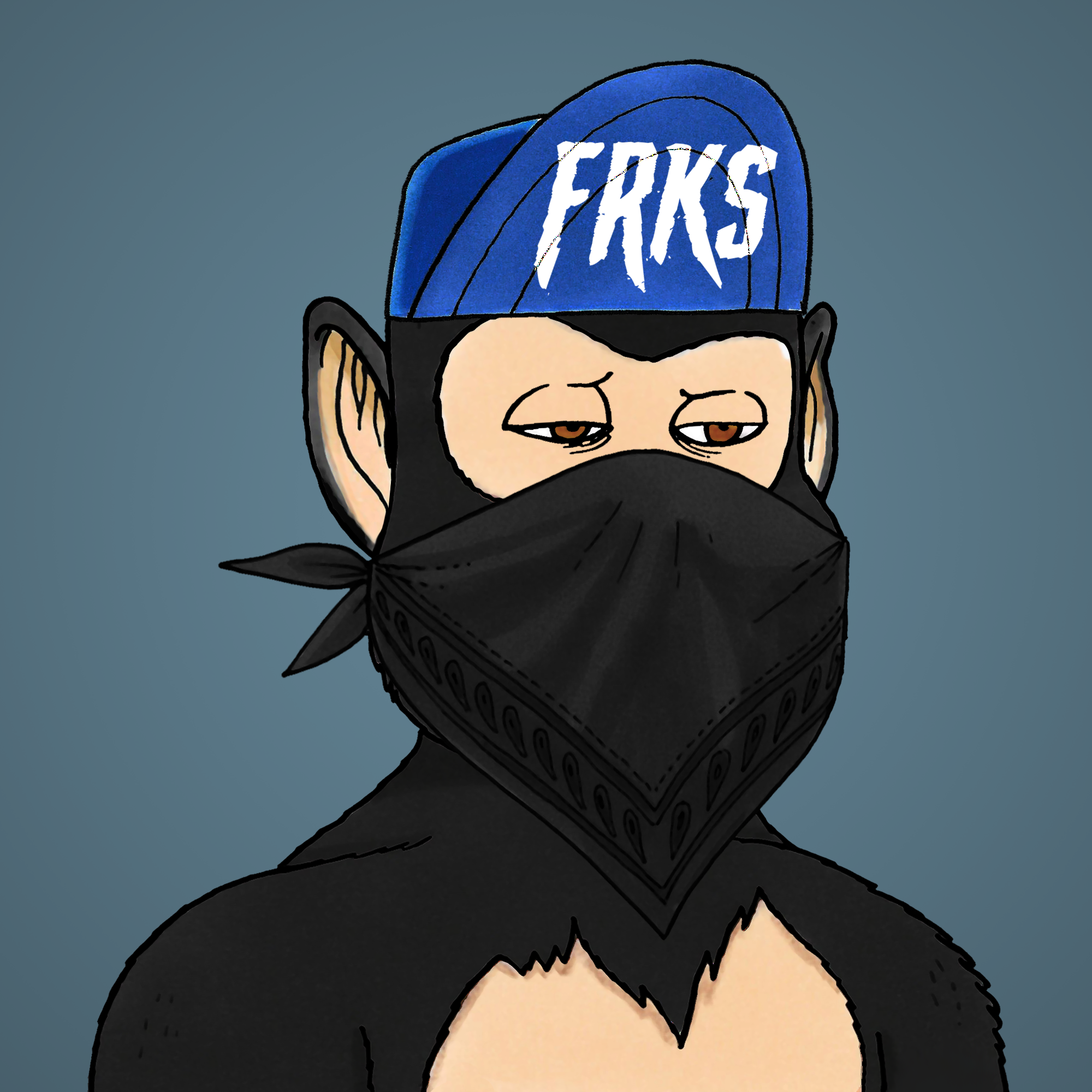 George Trosley - Jungle Freaks - Jungle Freak 2686 - NFT # 2686