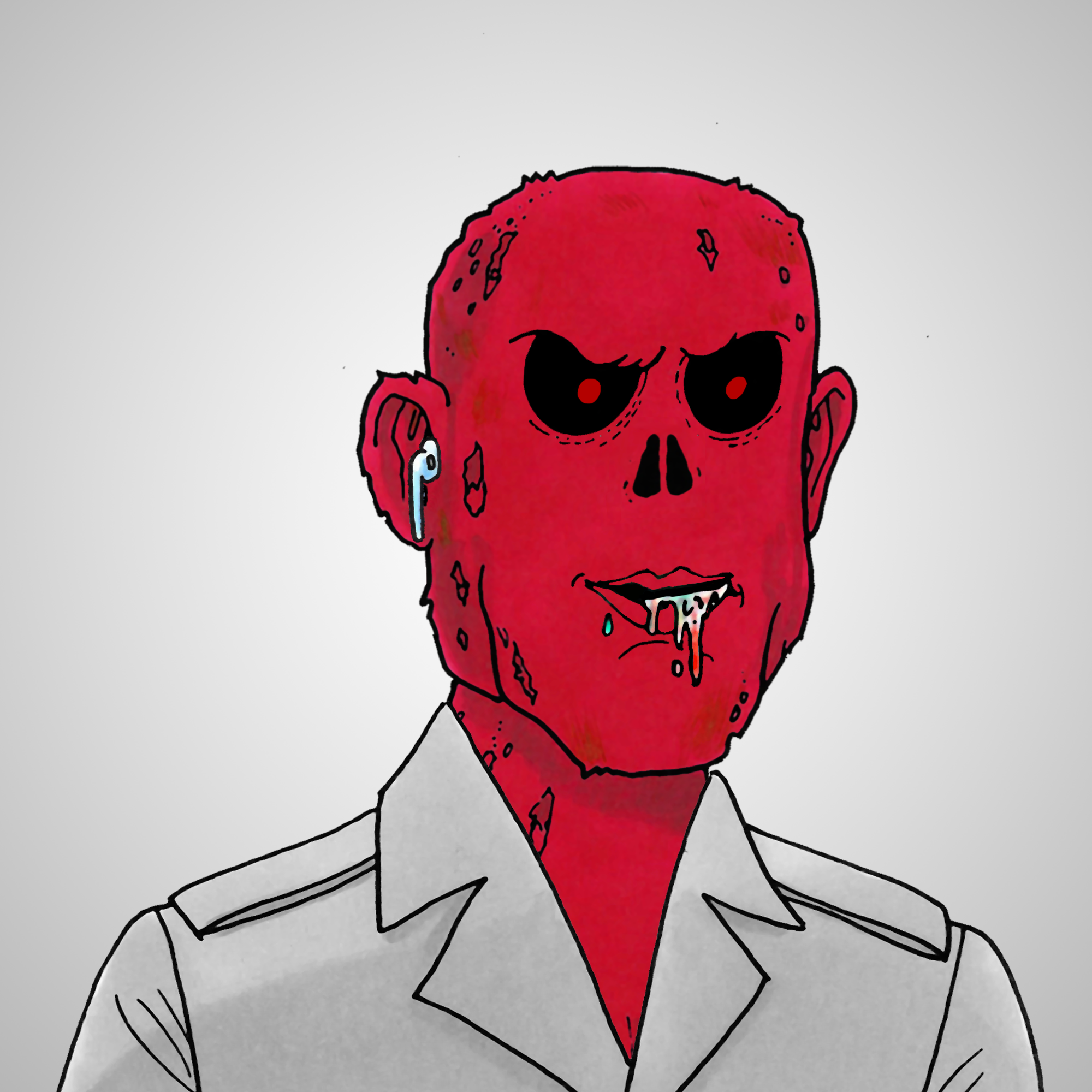 George Trosley - Jungle Freaks - Jungle Freak 2701 - NFT # 2701