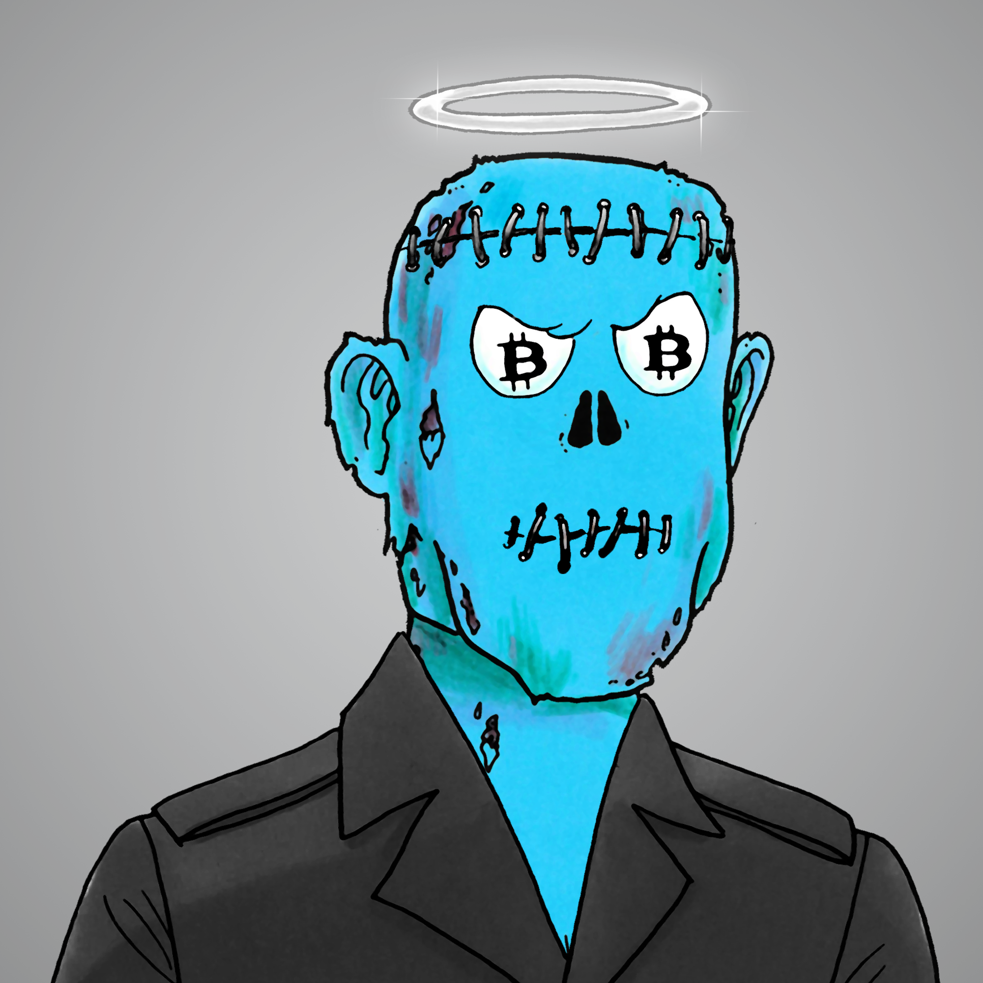 George Trosley - Jungle Freaks - Jungle Freak 2718 - NFT # 2718