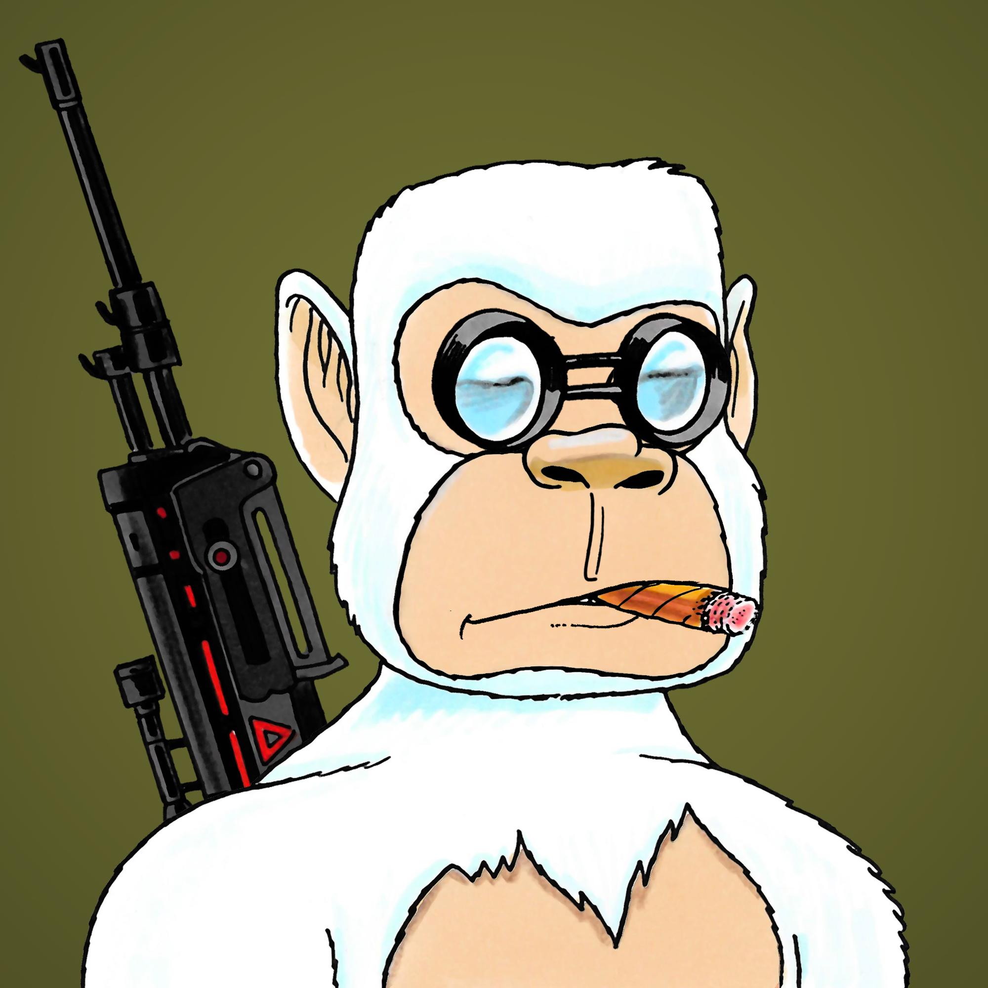 George Trosley - Jungle Freaks - Jungle Freak 273 - NFT # 273