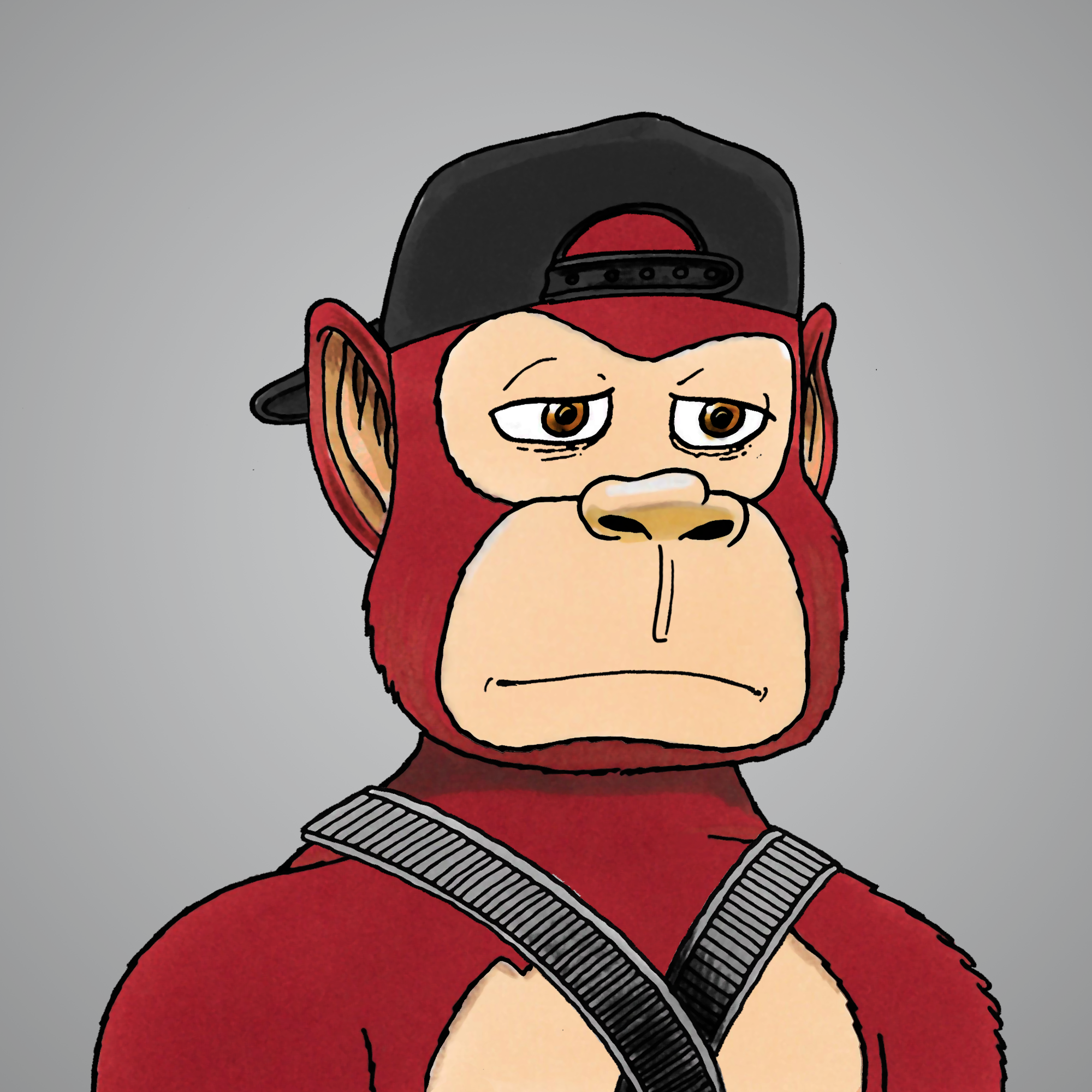 George Trosley - Jungle Freaks - Jungle Freak 2739 - NFT # 2739