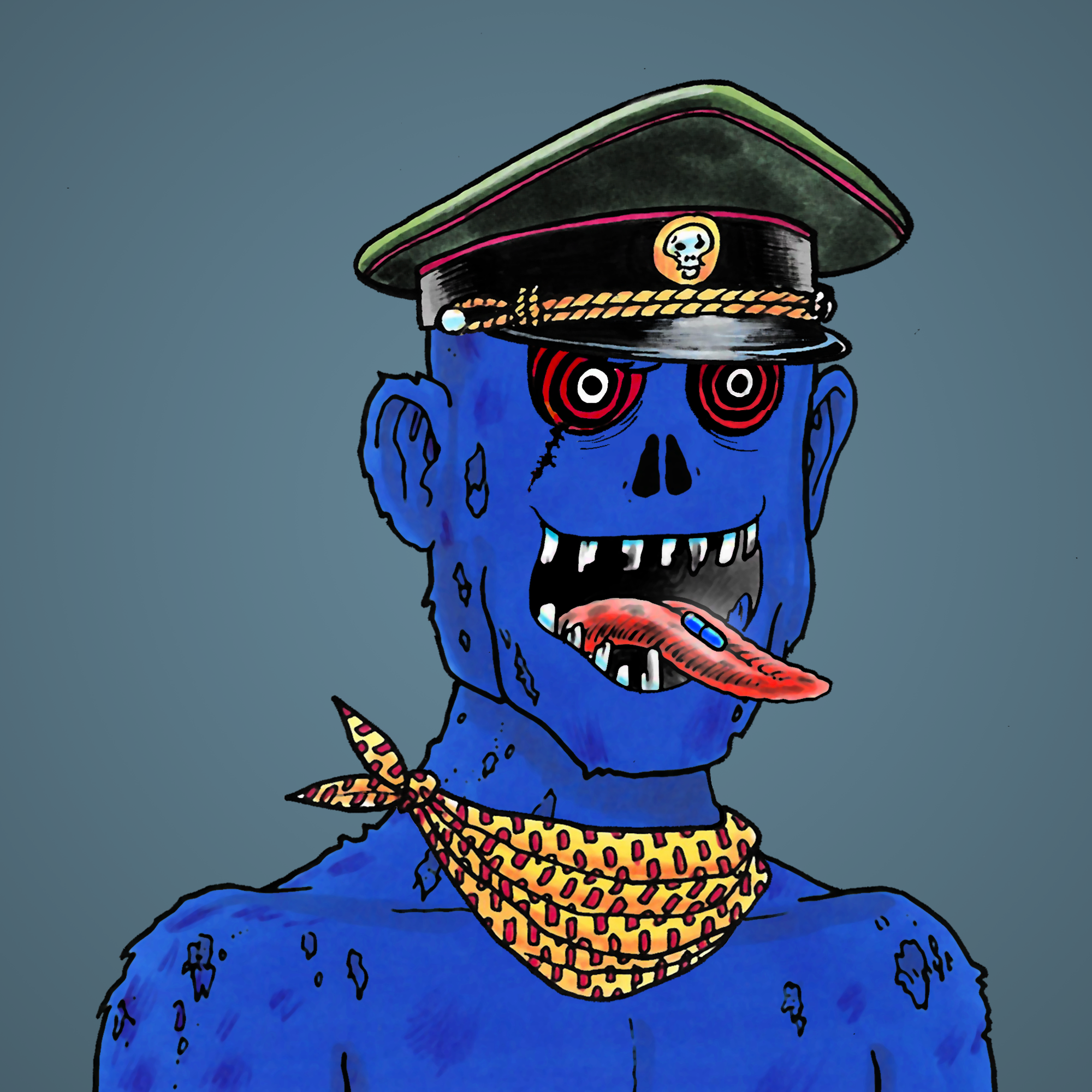 George Trosley - Jungle Freaks - Jungle Freak 2757 - NFT # 2757