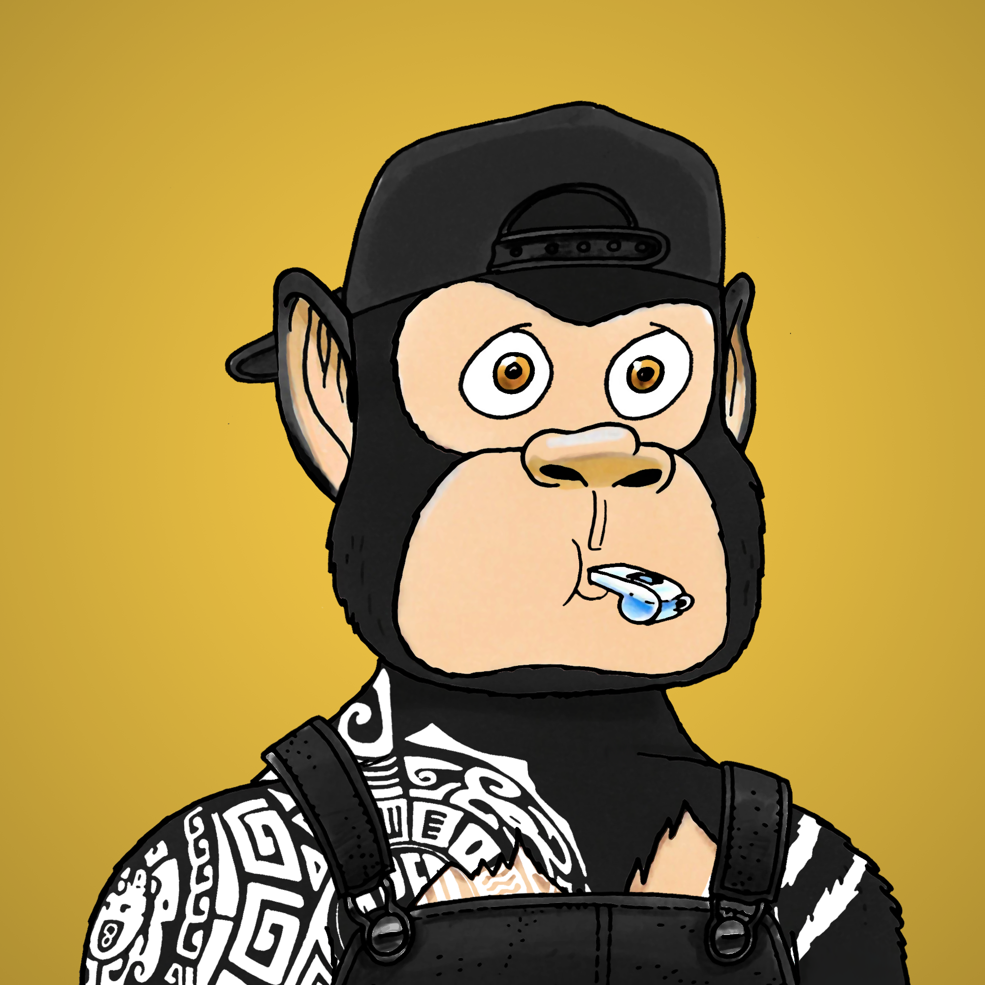 George Trosley - Jungle Freaks - Jungle Freak 2763 - NFT # 2763