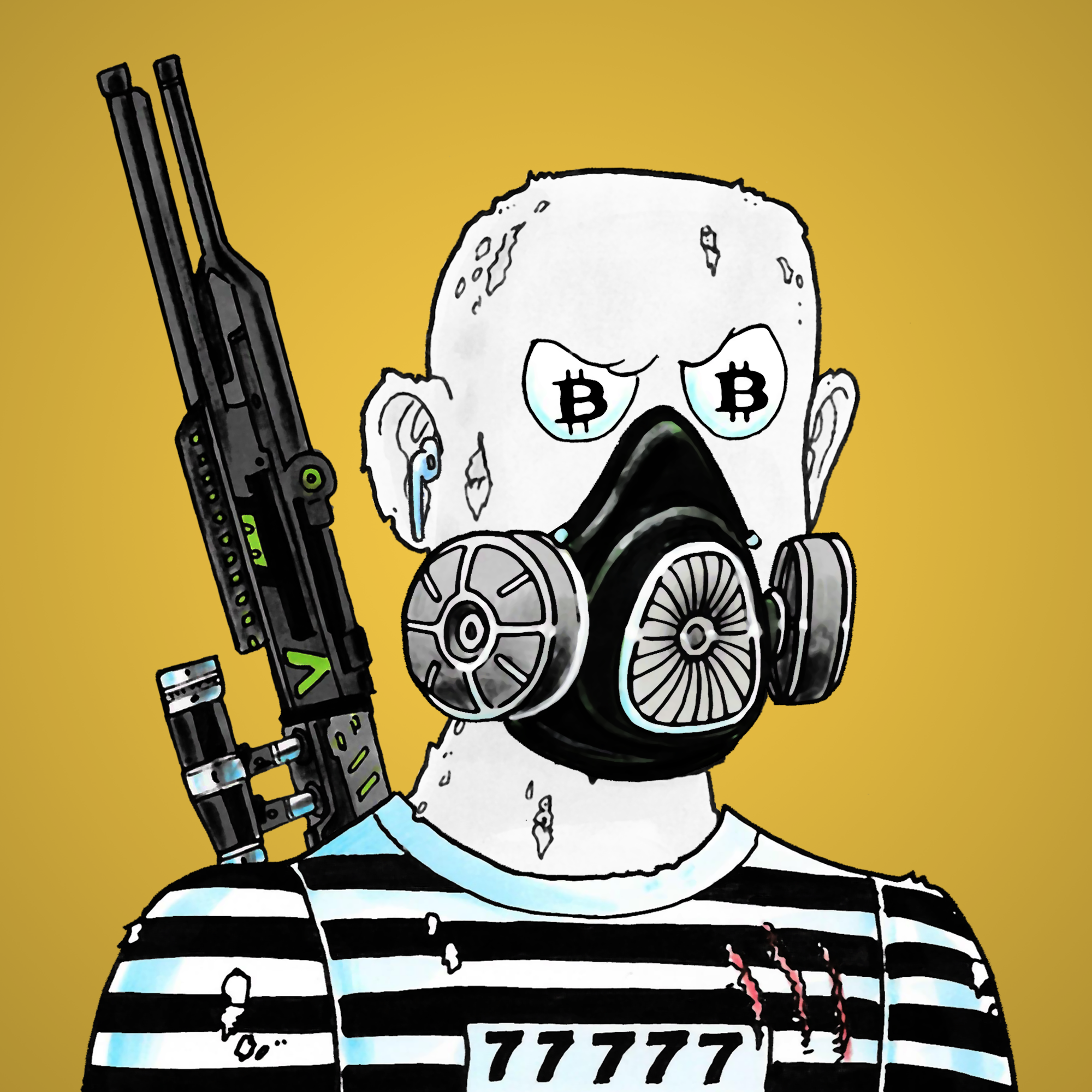 George Trosley - Jungle Freaks - Jungle Freak 277 - NFT # 277