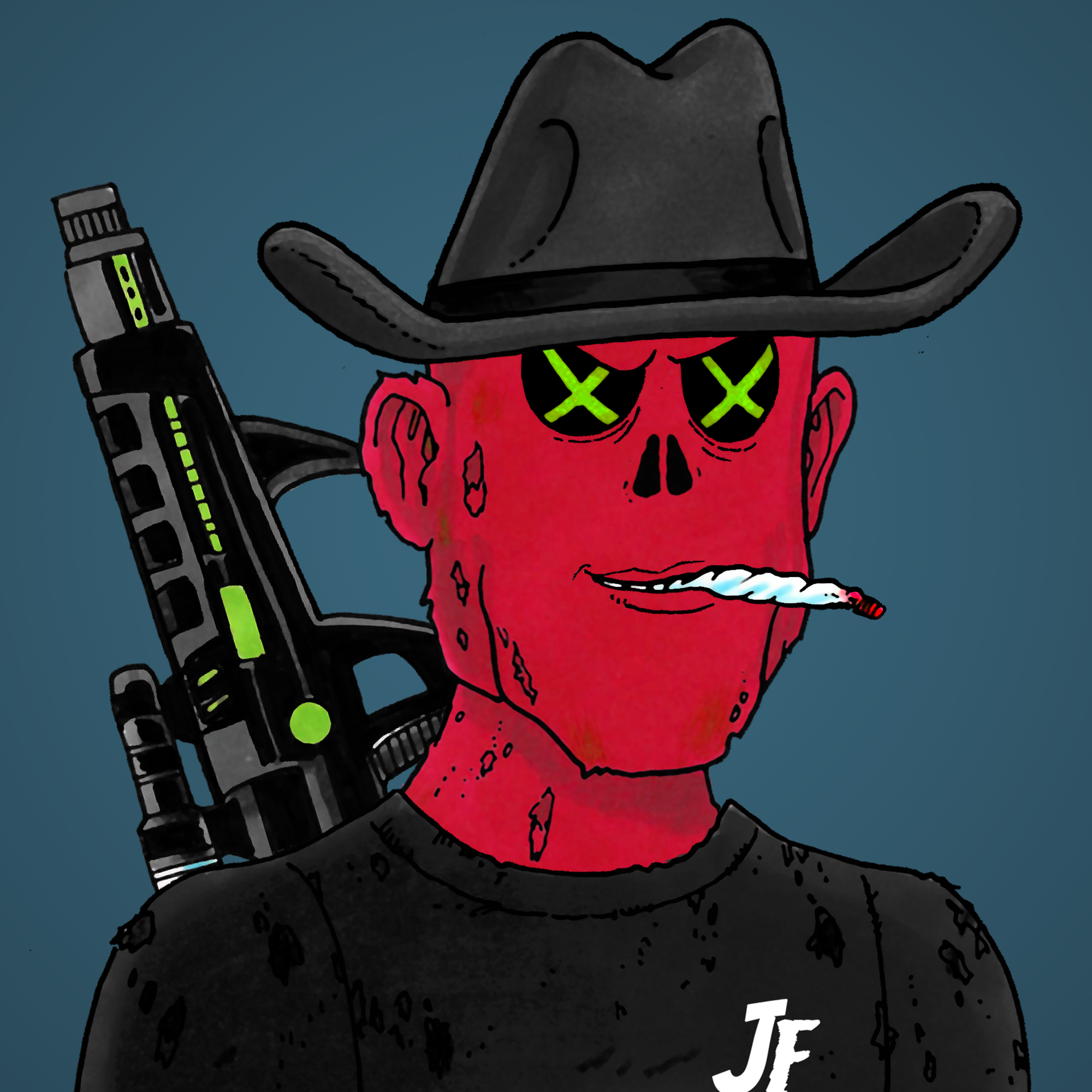 George Trosley - Jungle Freaks - Jungle Freak 278 - NFT # 278