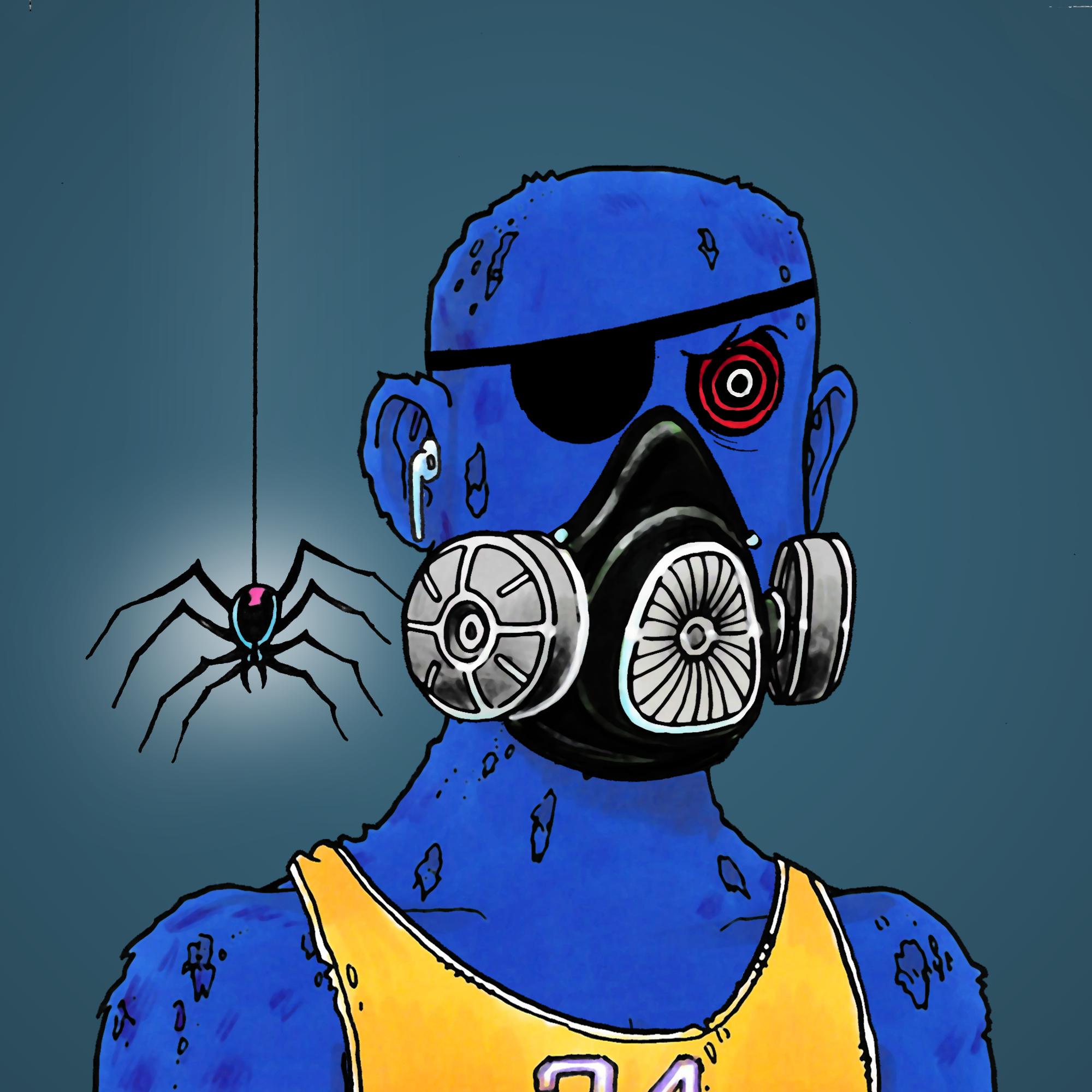 George Trosley - Jungle Freaks - Jungle Freak 2783 - NFT # 2783