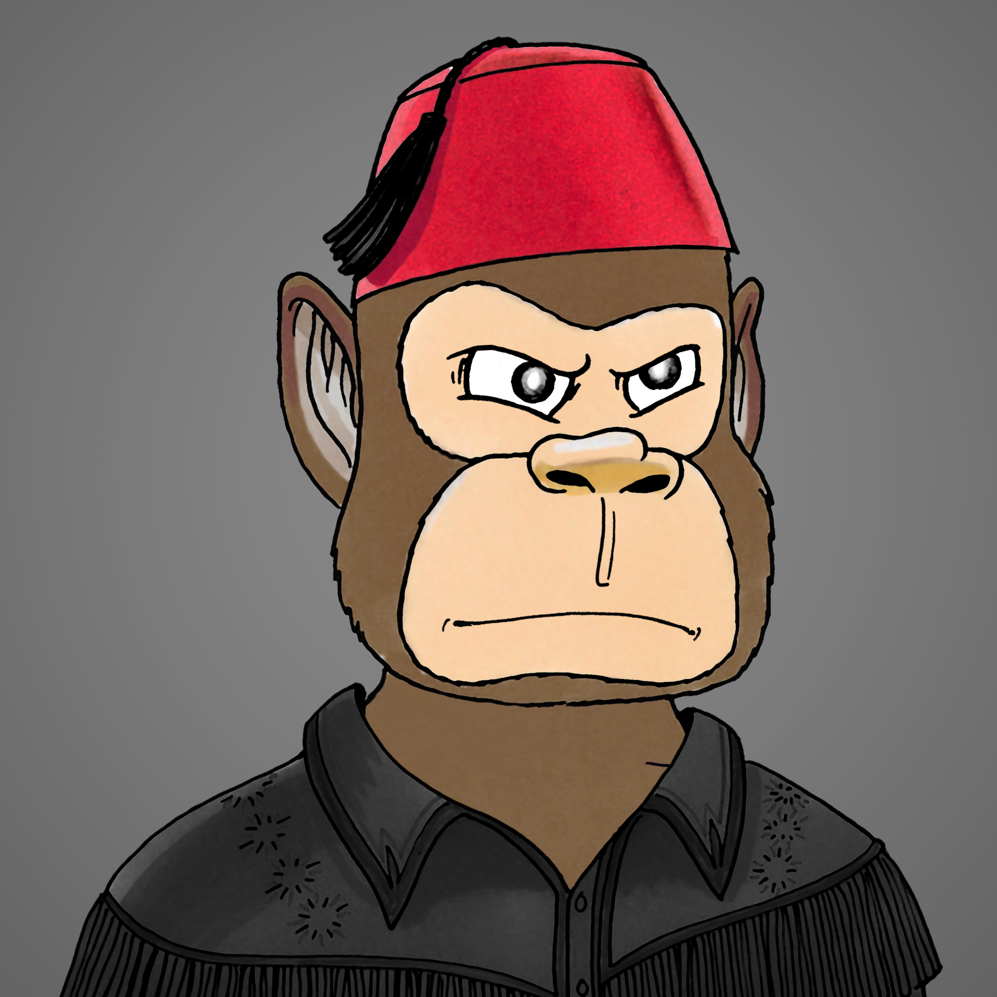 George Trosley - Jungle Freaks - Jungle Freak 2784 - NFT # 2784