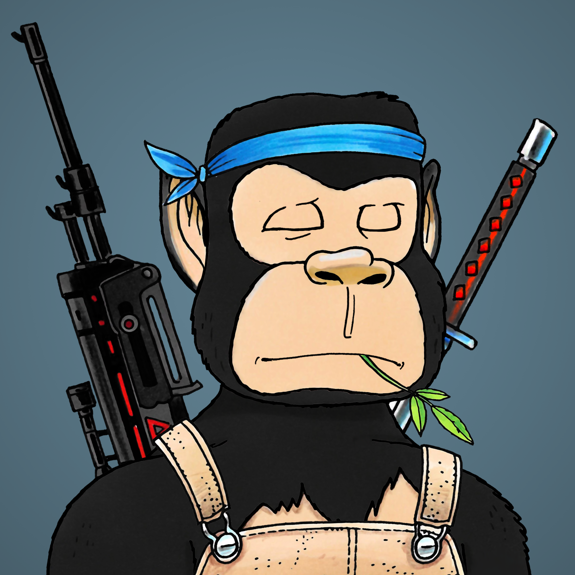 George Trosley - Jungle Freaks - Jungle Freak 279 - NFT # 279