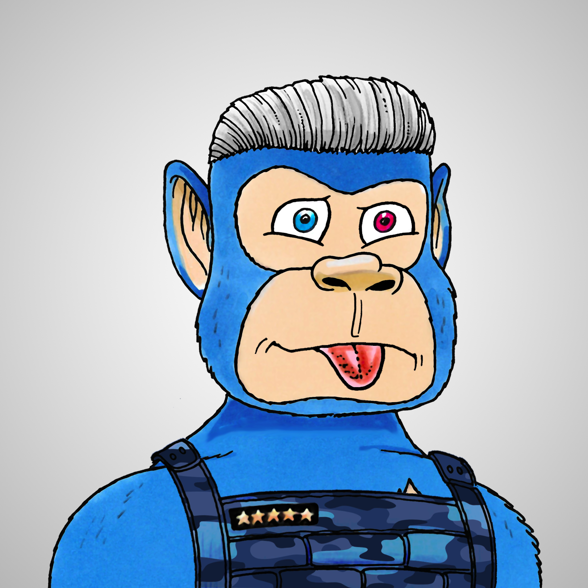 George Trosley - Jungle Freaks - Jungle Freak 282 - NFT # 282