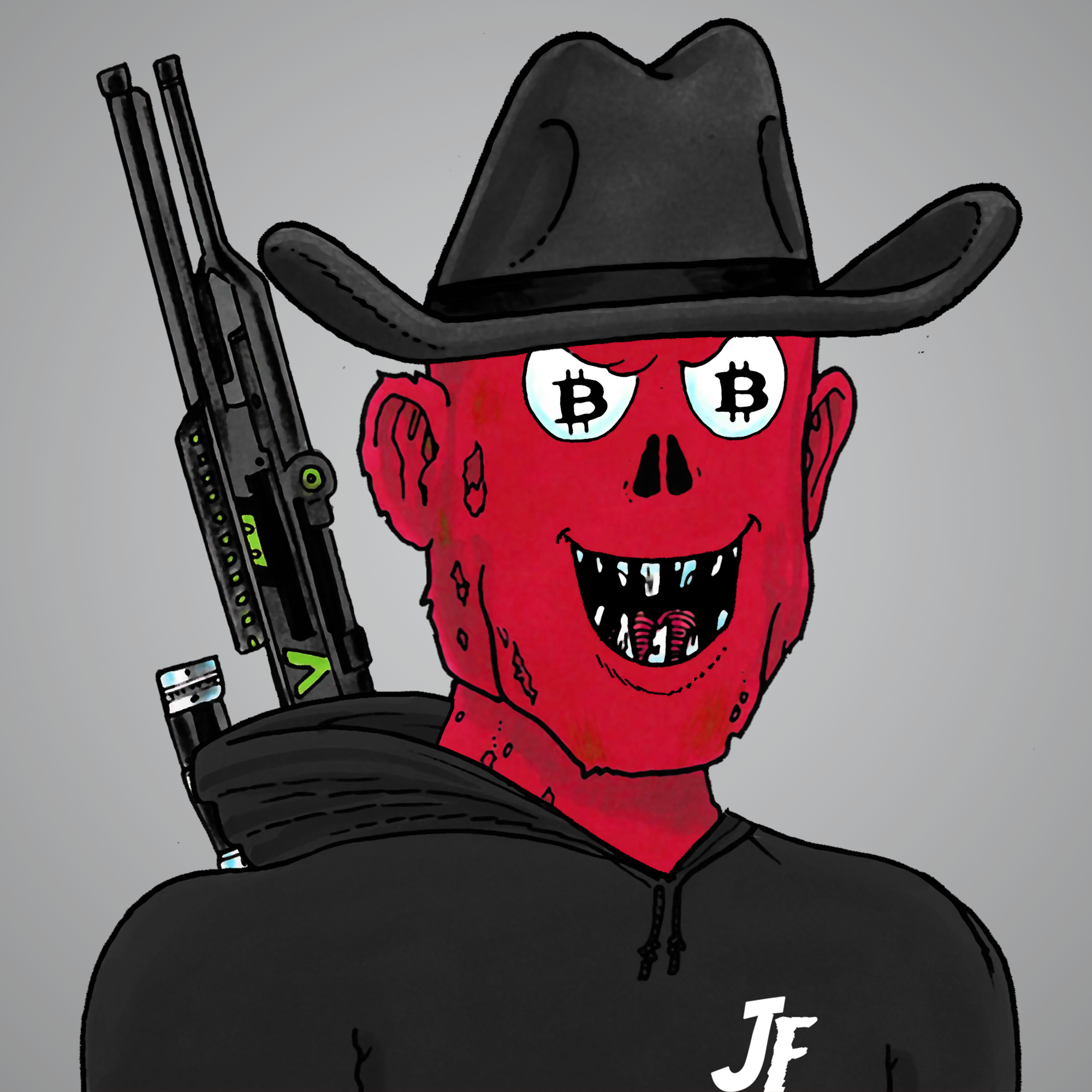 George Trosley - Jungle Freaks - Jungle Freak 2822 - NFT # 2822