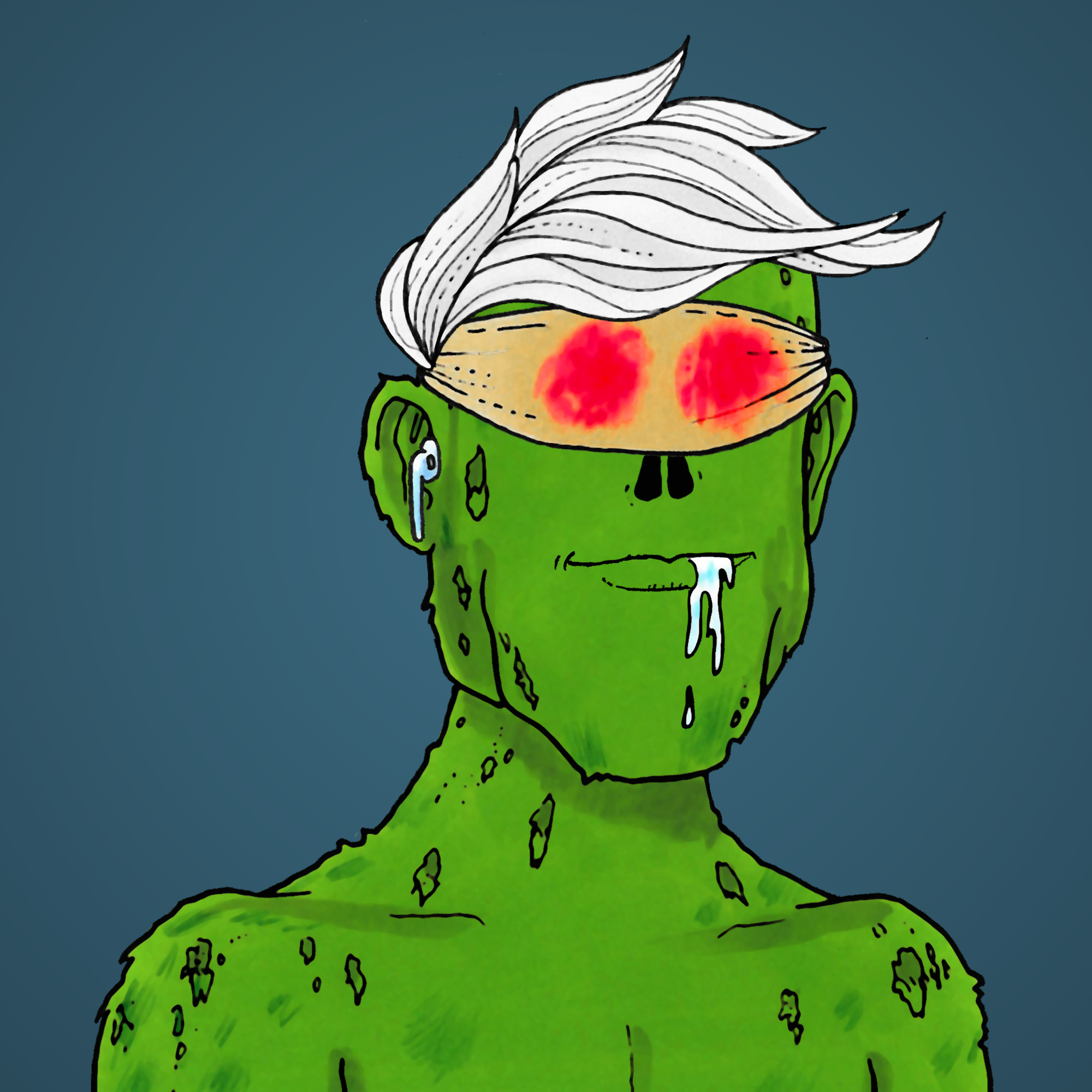 George Trosley - Jungle Freaks - Jungle Freak 283 - NFT # 283