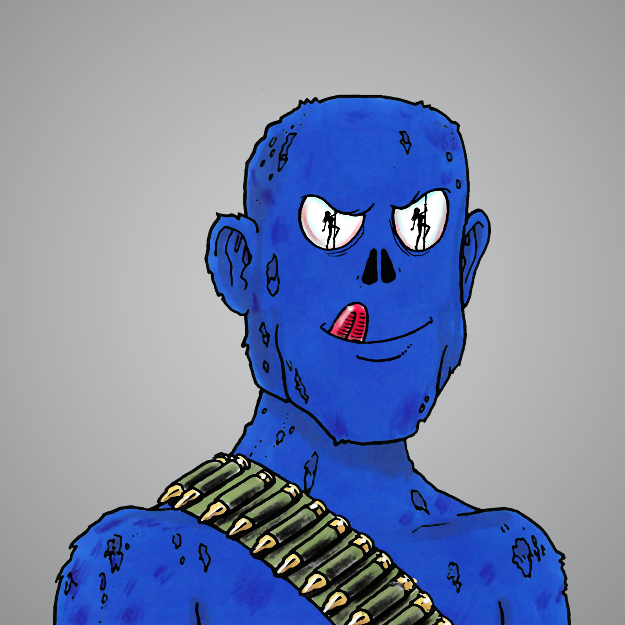 George Trosley - Jungle Freaks - Jungle Freak 2839 - NFT # 2839