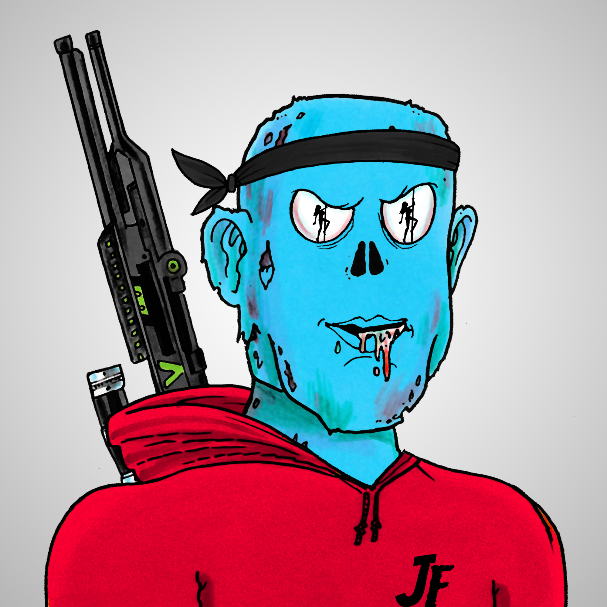 George Trosley - Jungle Freaks - Jungle Freak 284 - NFT # 284