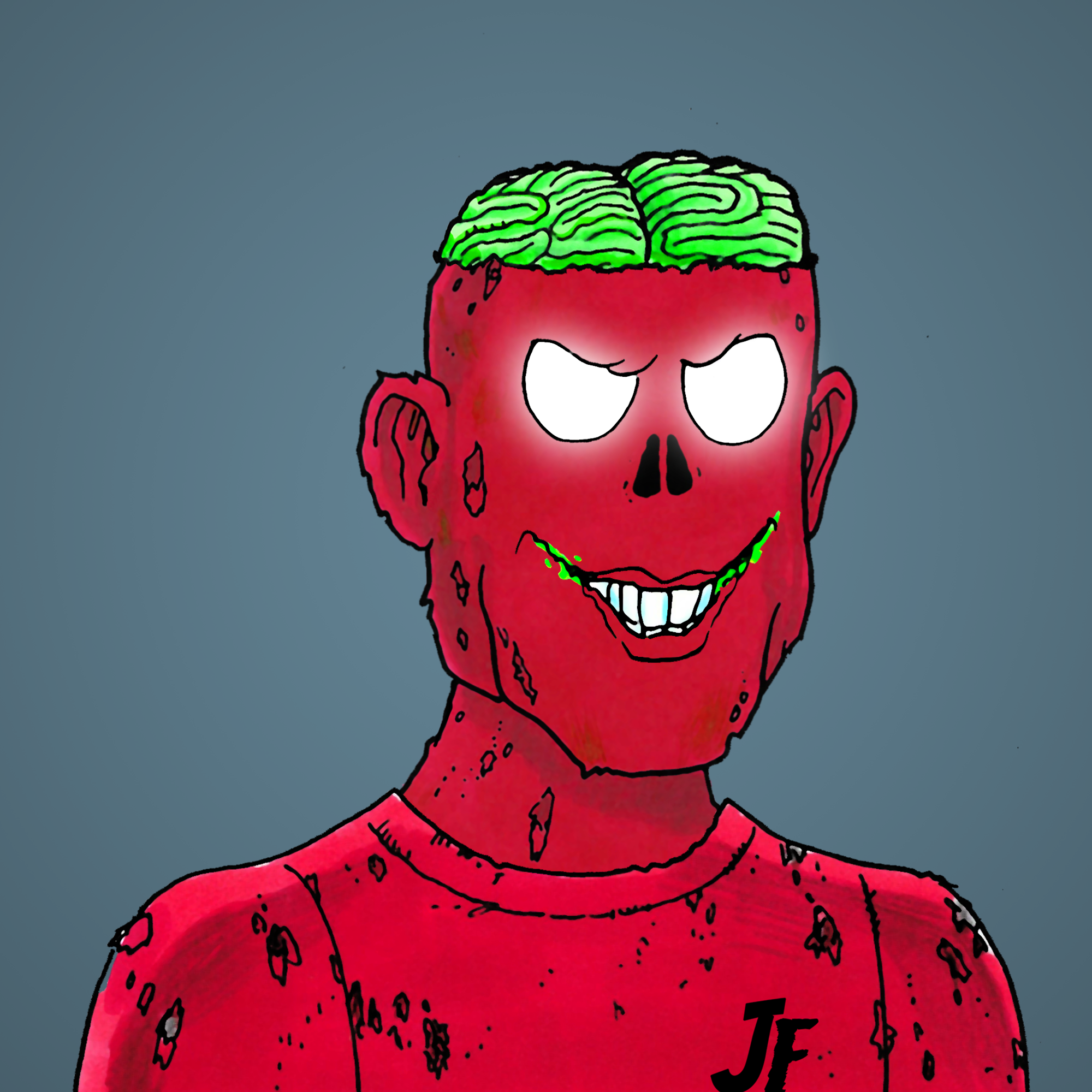 George Trosley - Jungle Freaks - Jungle Freak 2841 - NFT # 2841