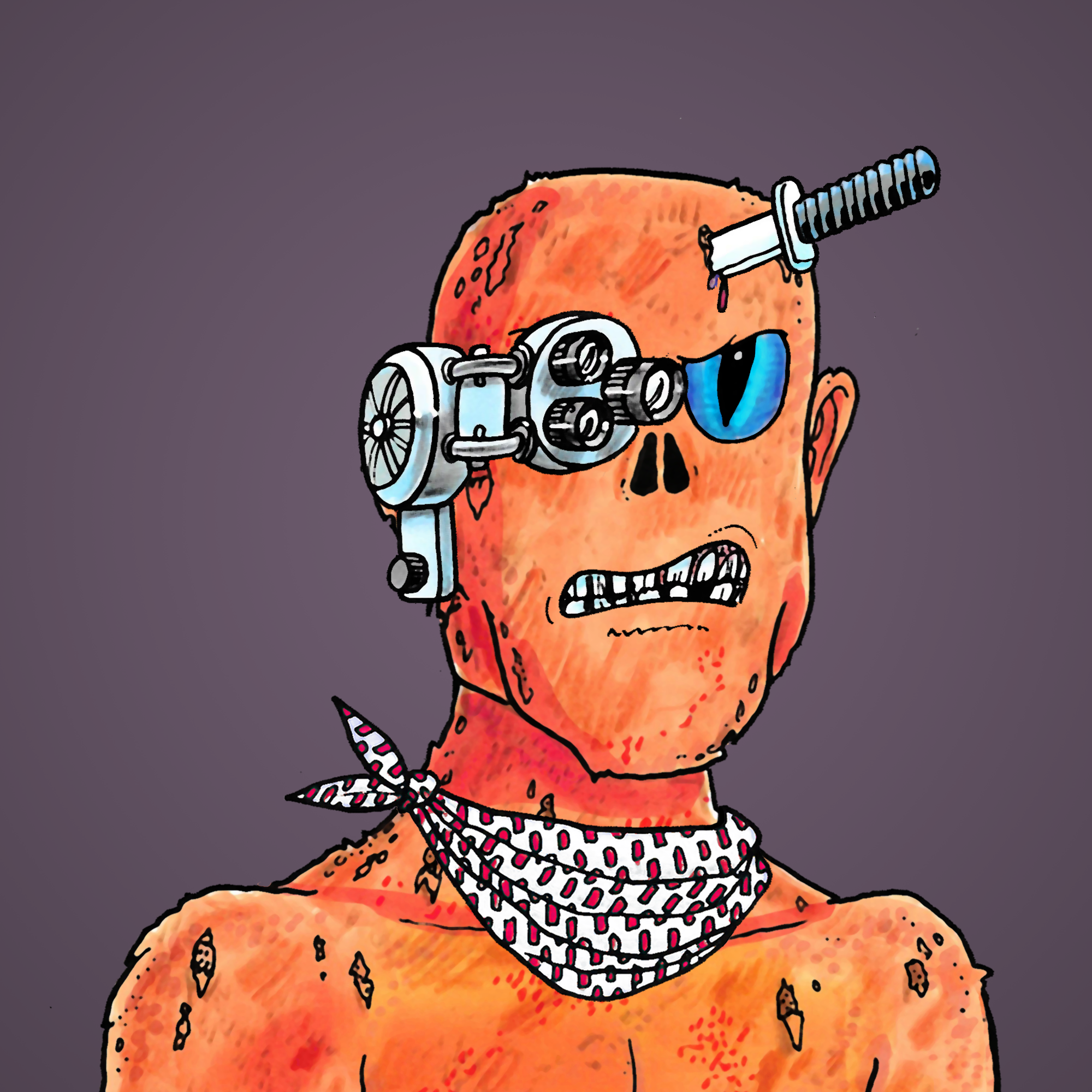 George Trosley - Jungle Freaks - Jungle Freak 2850 - NFT # 2850