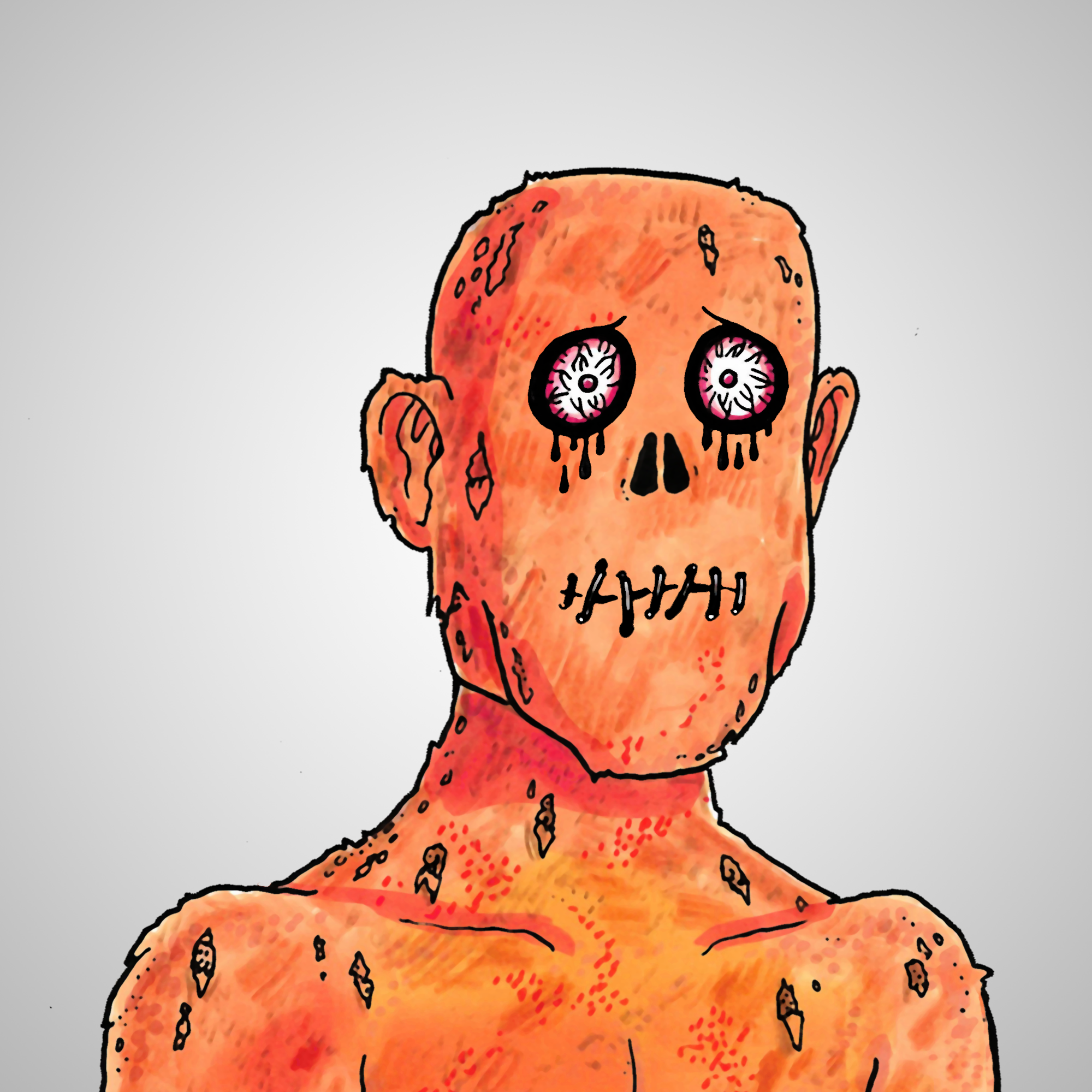 George Trosley - Jungle Freaks - Jungle Freak 287 - NFT # 287