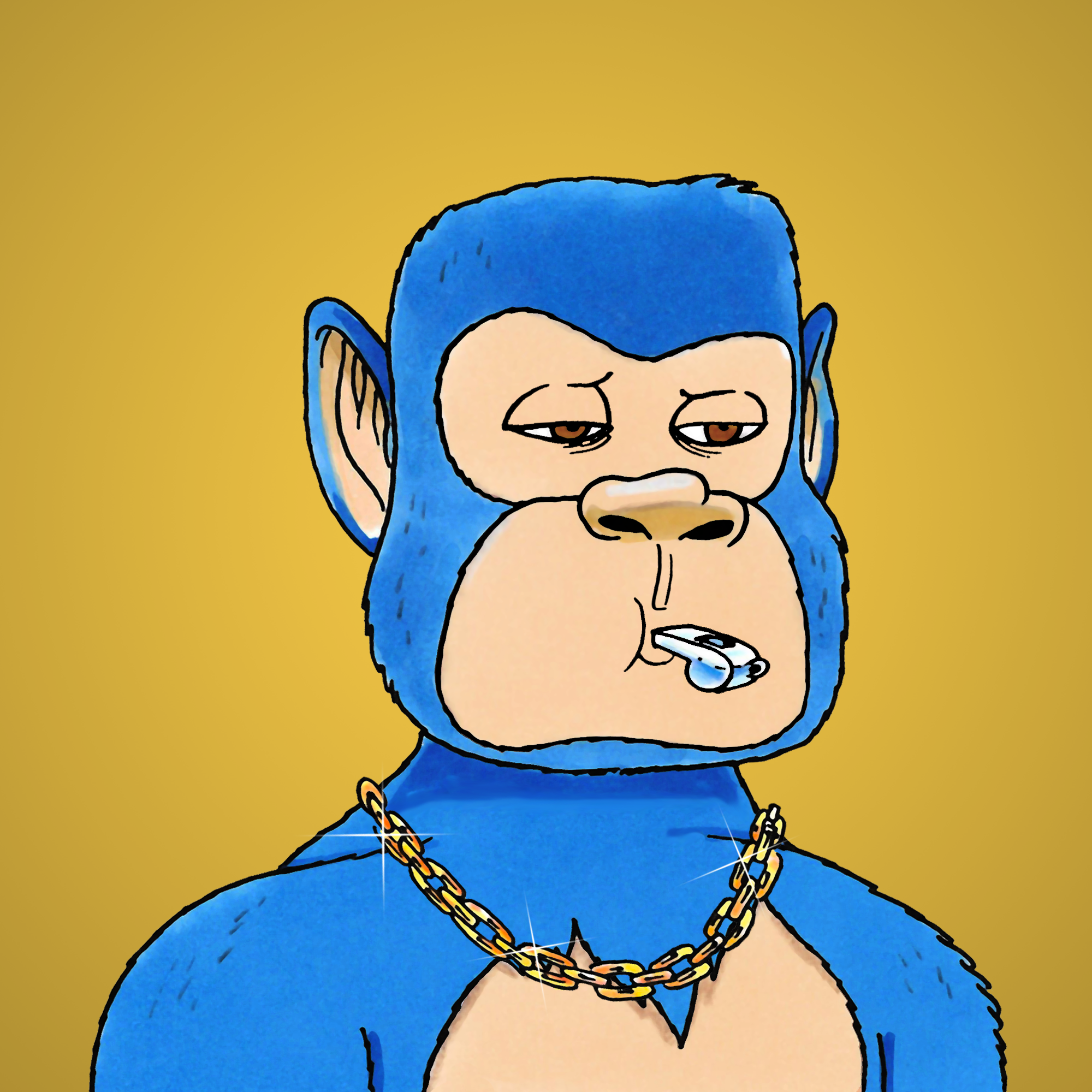 George Trosley - Jungle Freaks - Jungle Freak 2886 - NFT # 2886