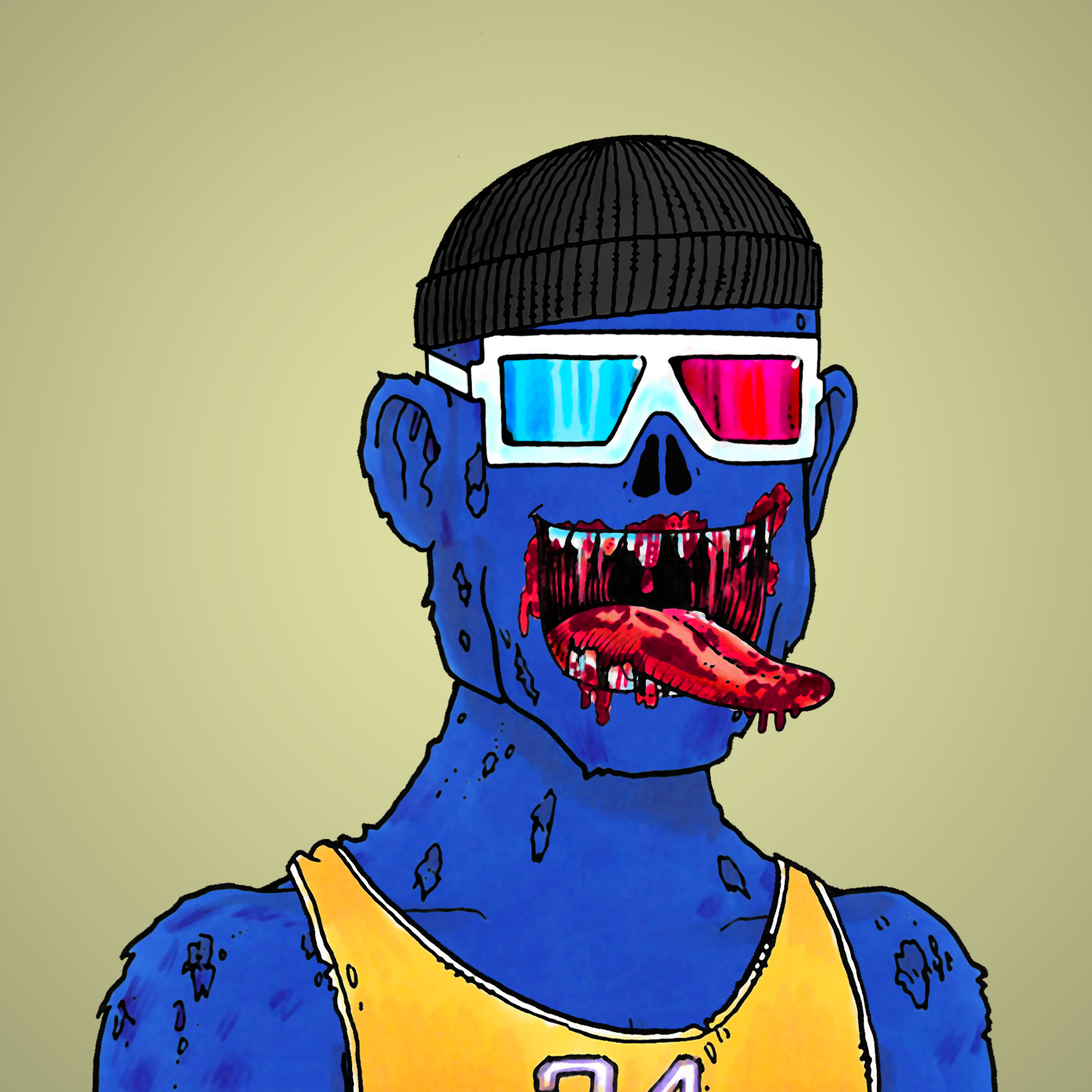 George Trosley - Jungle Freaks - Jungle Freak 289 - NFT # 289