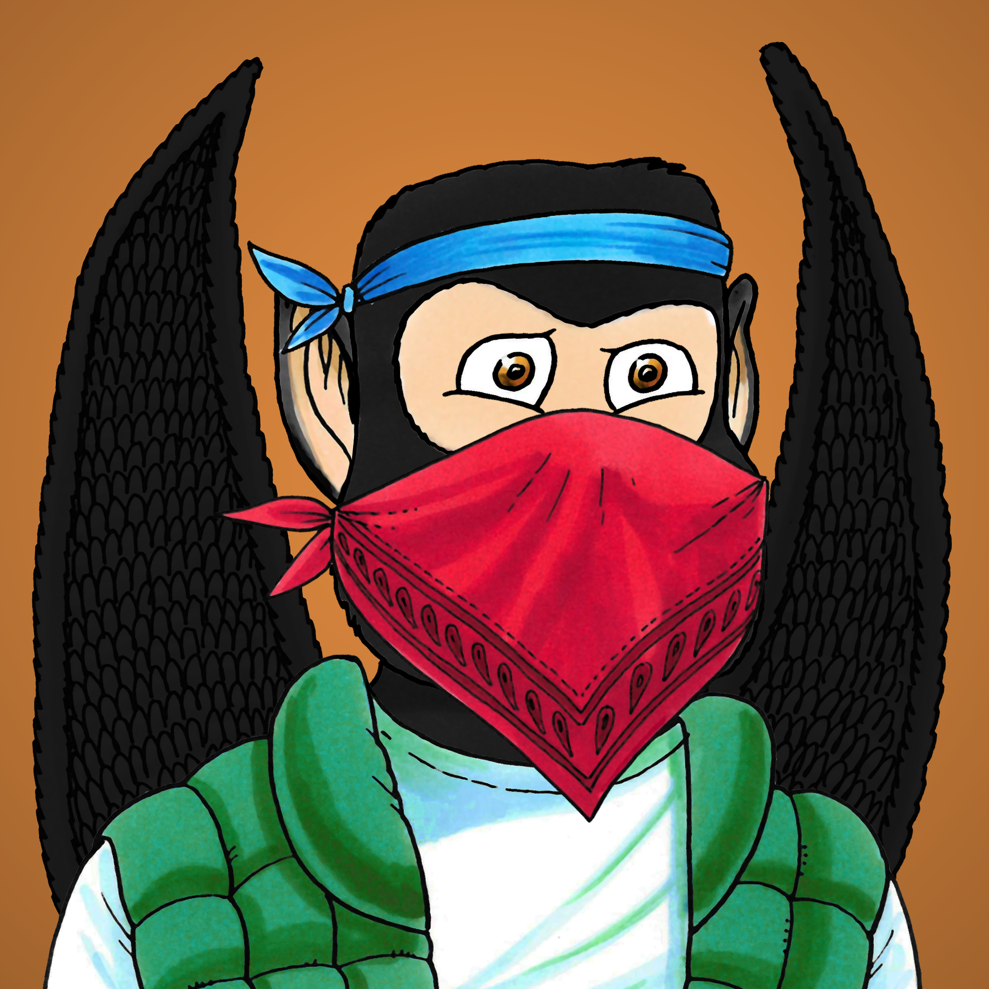 George Trosley - Jungle Freaks - Jungle Freak 2899 - NFT # 2899