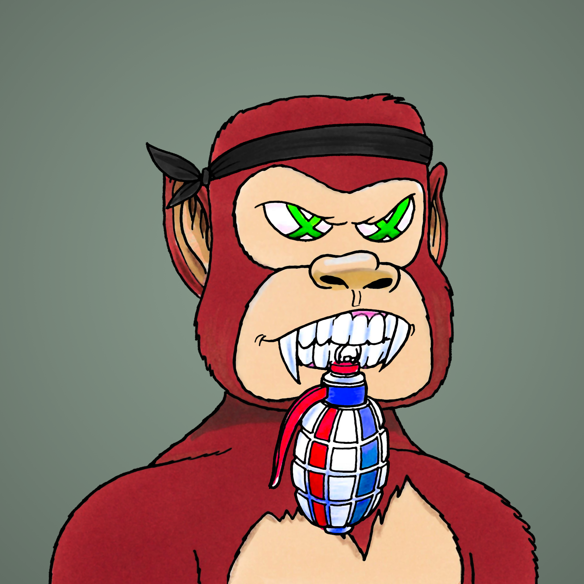 George Trosley - Jungle Freaks - Jungle Freak 29 - NFT # 29