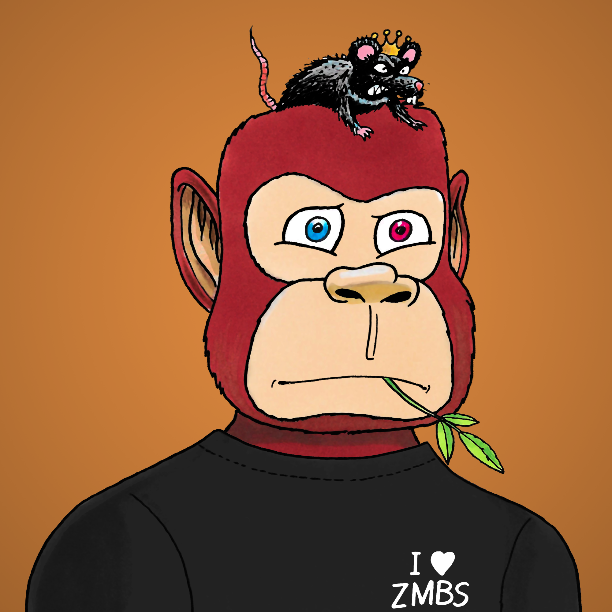 George Trosley - Jungle Freaks - Jungle Freak 290 - NFT # 290