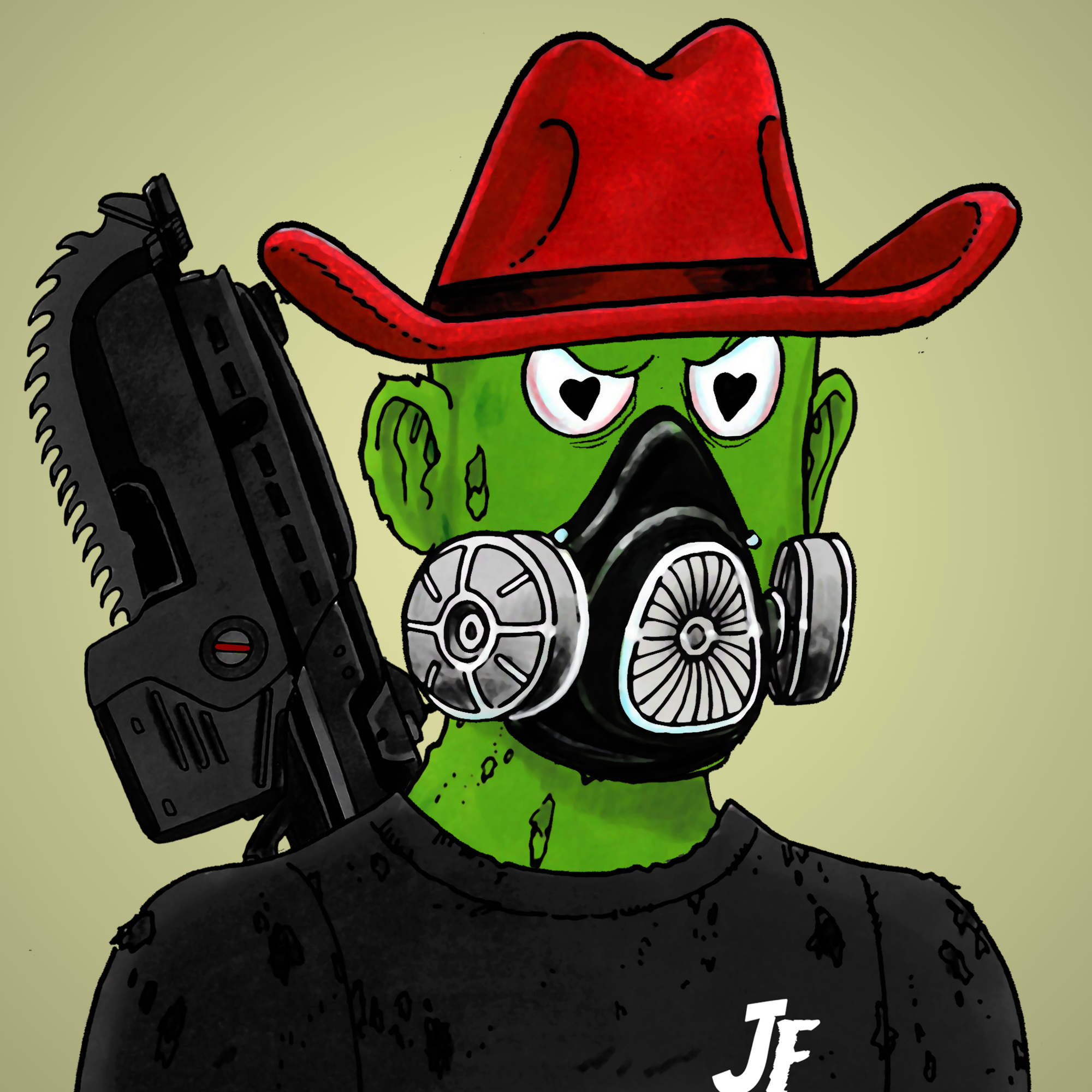 George Trosley - Jungle Freaks - Jungle Freak 2900 - NFT # 2900