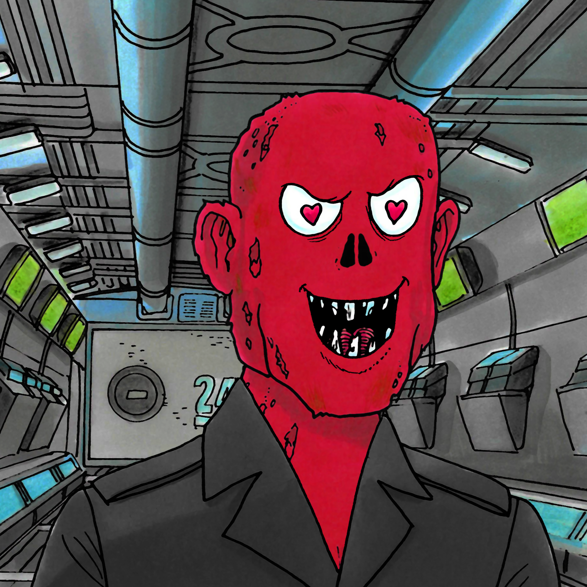 George Trosley - Jungle Freaks - Jungle Freak 2901 - NFT # 2901