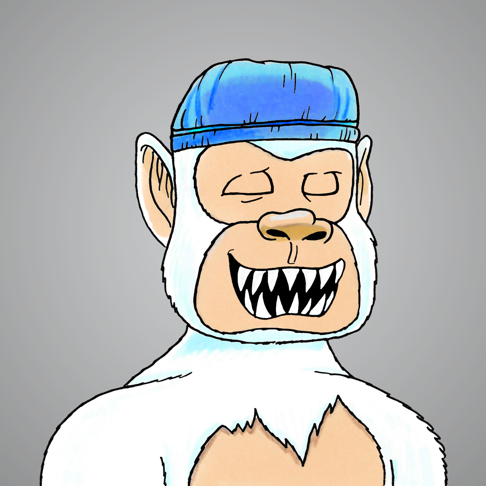 George Trosley - Jungle Freaks - Jungle Freak 2902 - NFT # 2902