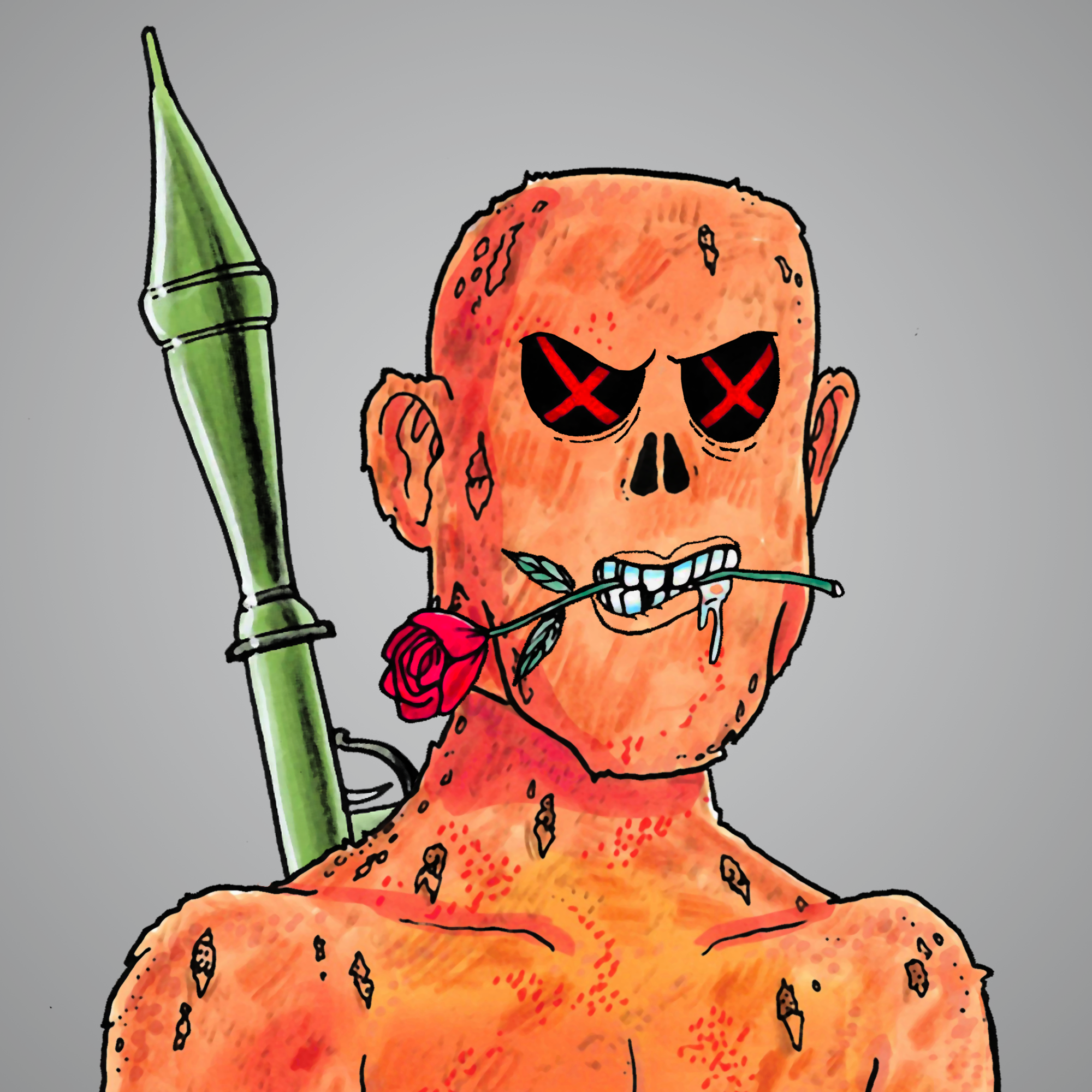 George Trosley - Jungle Freaks - Jungle Freak 2903 - NFT # 2903