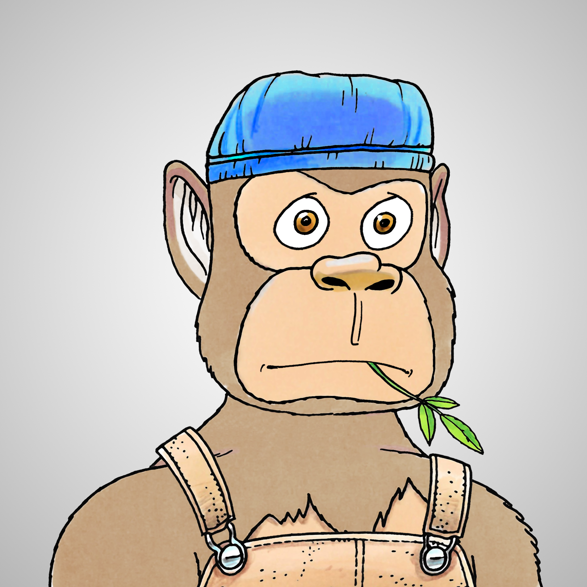 George Trosley - Jungle Freaks - Jungle Freak 2913 - NFT # 2913