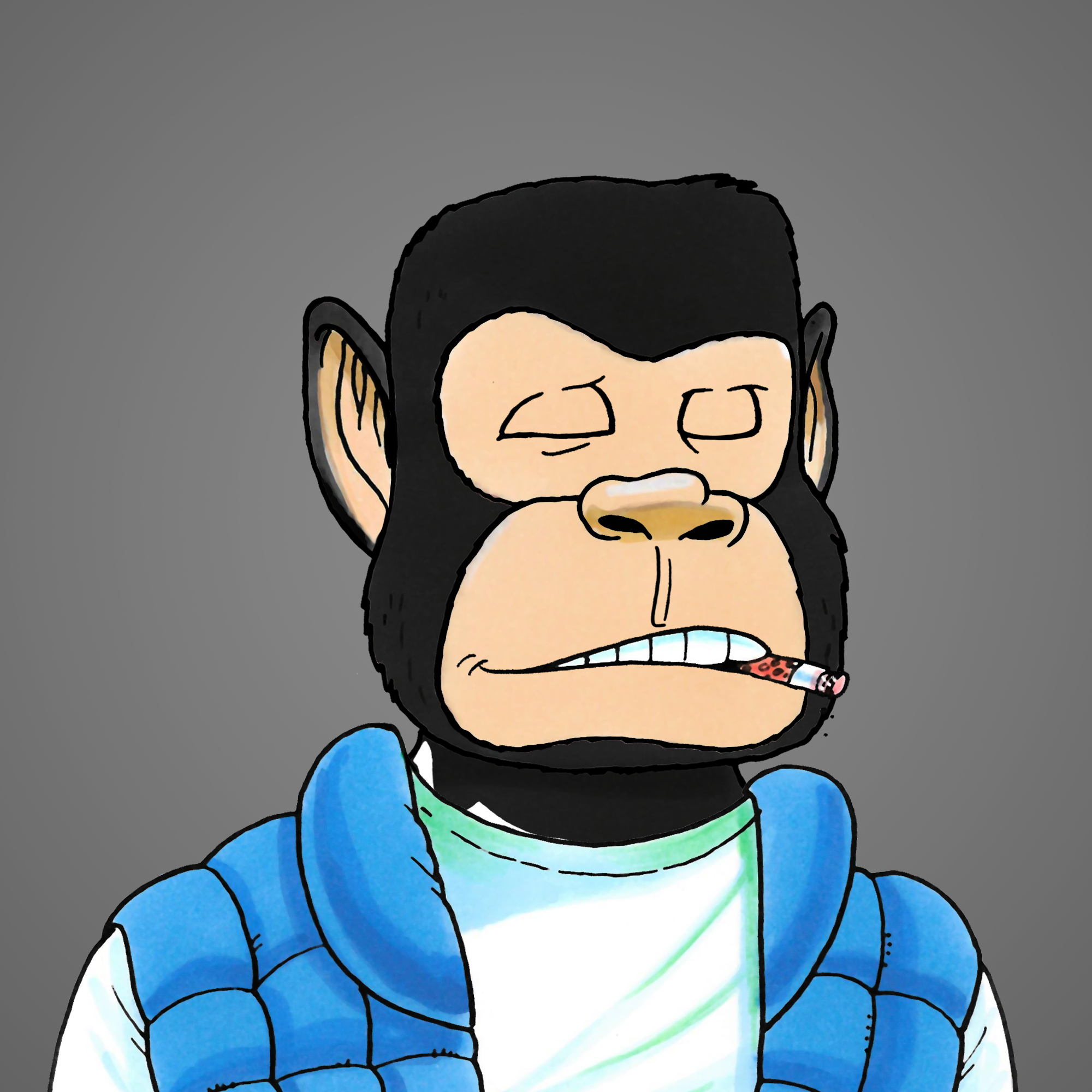 George Trosley - Jungle Freaks - Jungle Freak 2940 - NFT # 2940