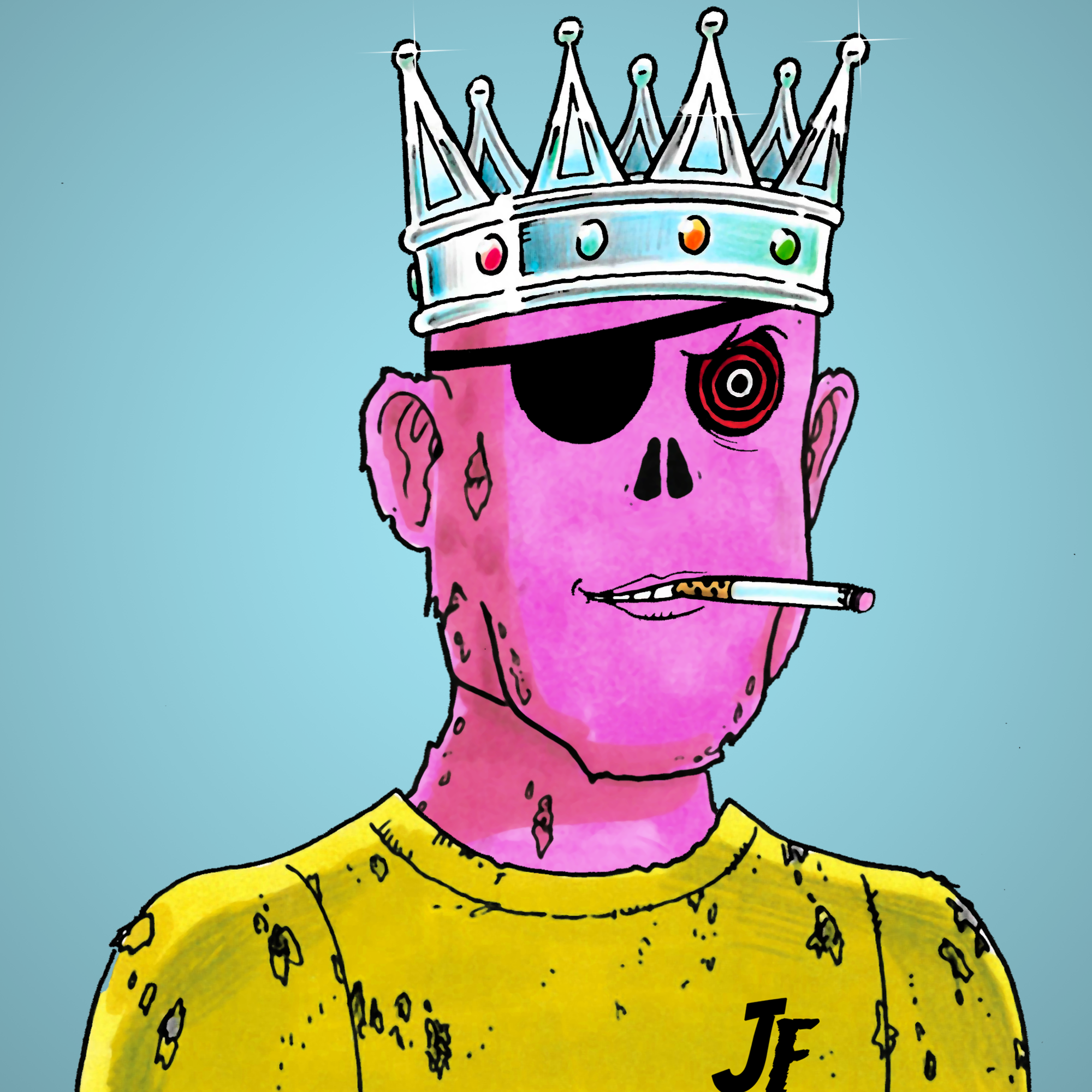 George Trosley - Jungle Freaks - Jungle Freak 2941 - NFT # 2941