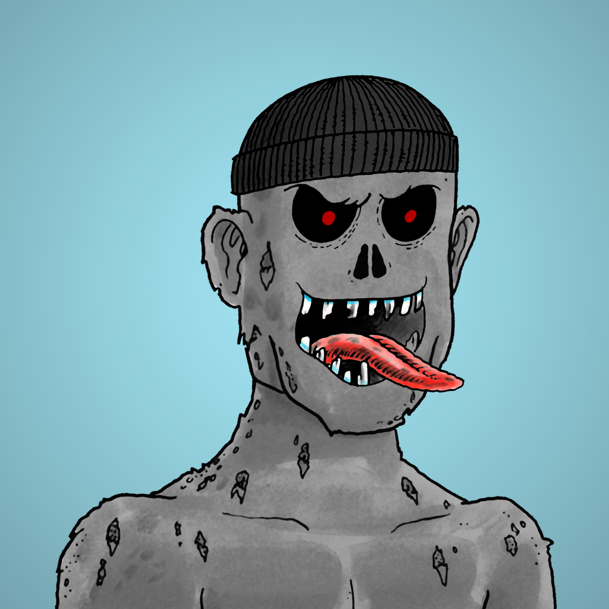 George Trosley - Jungle Freaks - Jungle Freak 2951 - NFT # 2951