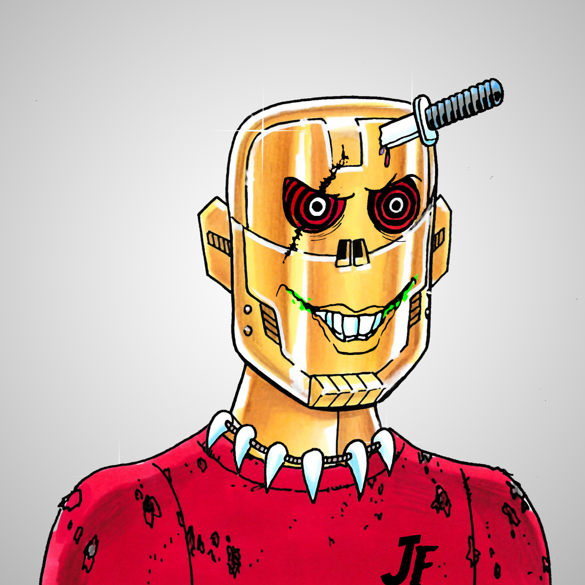 George Trosley - Jungle Freaks - Jungle Freak 2958 - NFT # 2958