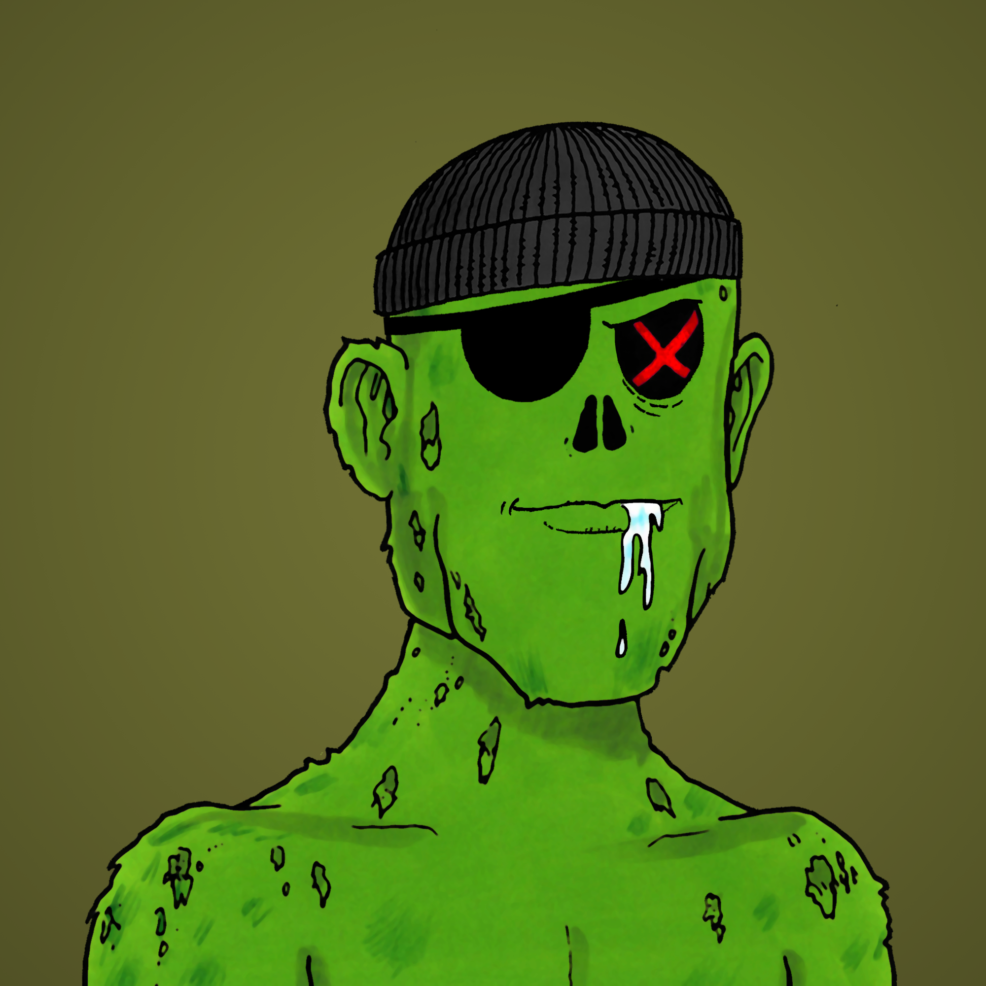 George Trosley - Jungle Freaks - Jungle Freak 296 - NFT # 296