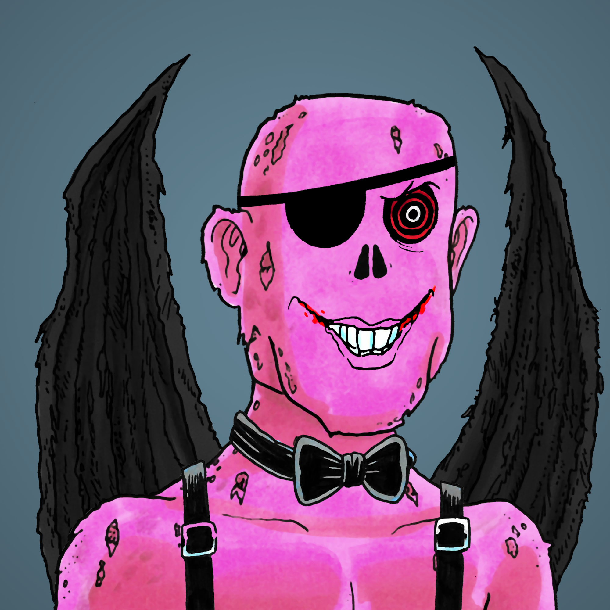 George Trosley - Jungle Freaks - Jungle Freak 2961 - NFT # 2961