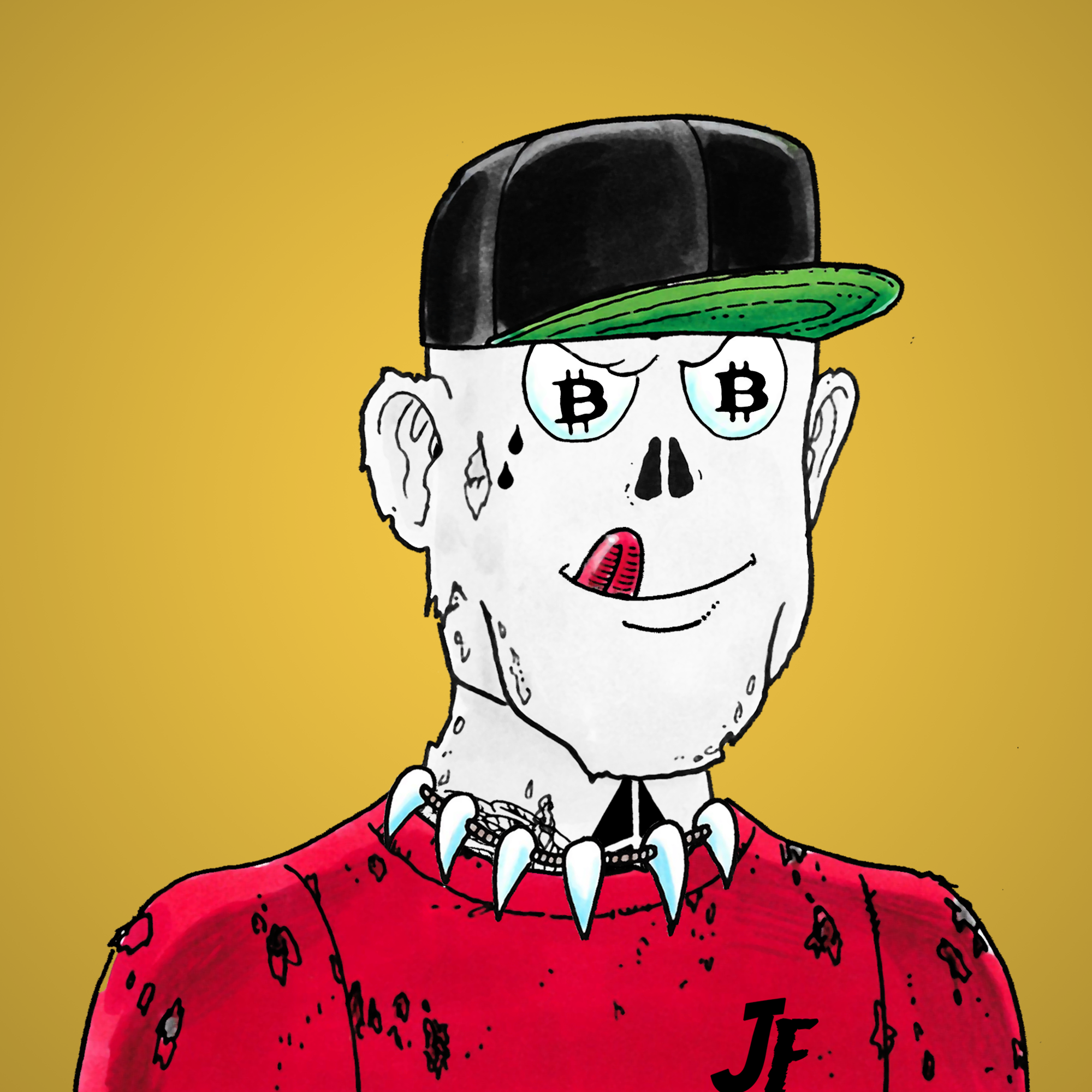 George Trosley - Jungle Freaks - Jungle Freak 2965 - NFT # 2965