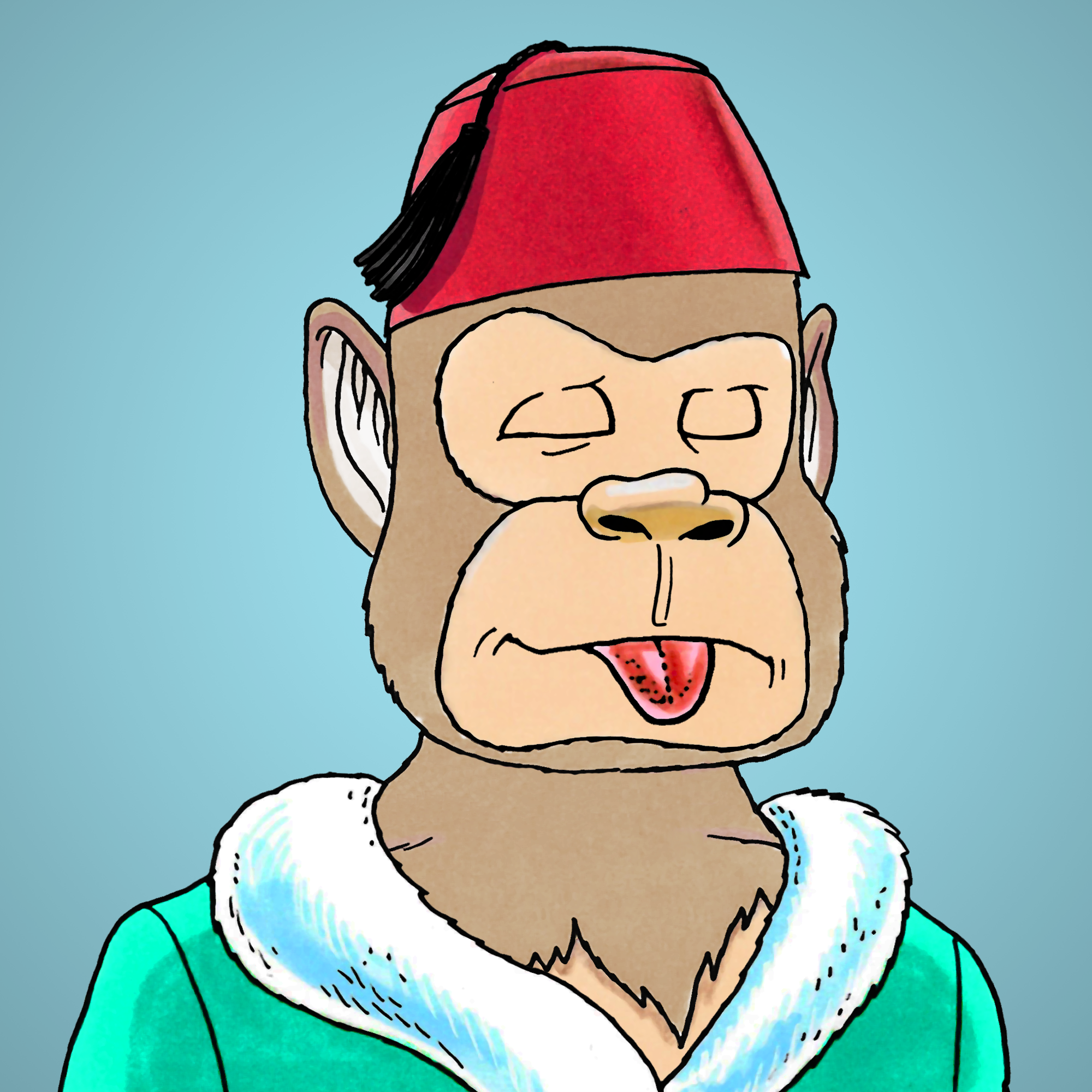 George Trosley - Jungle Freaks - Jungle Freak 2976 - NFT # 2976